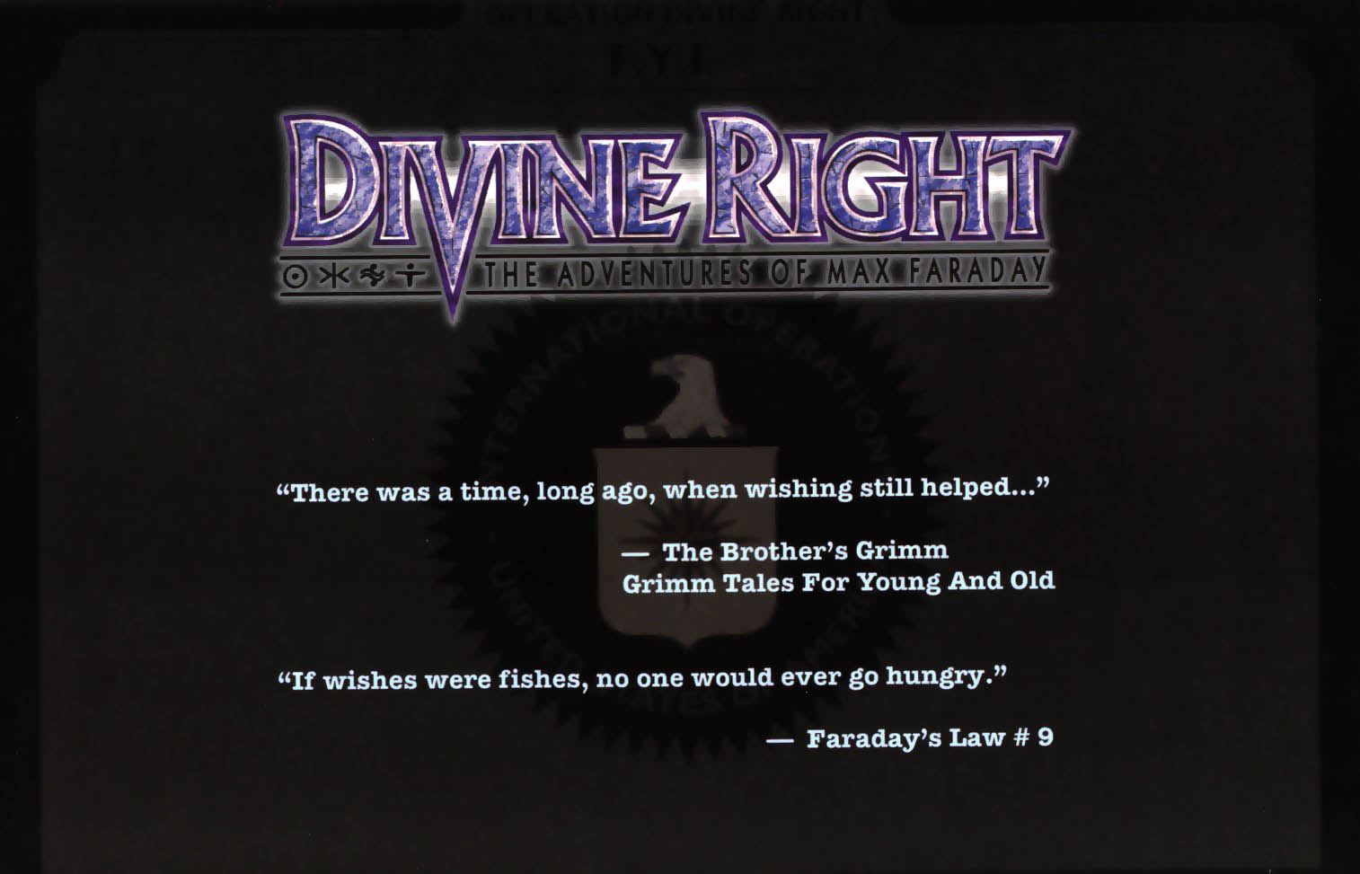 Read online Divine Right comic -  Issue #8 - 2