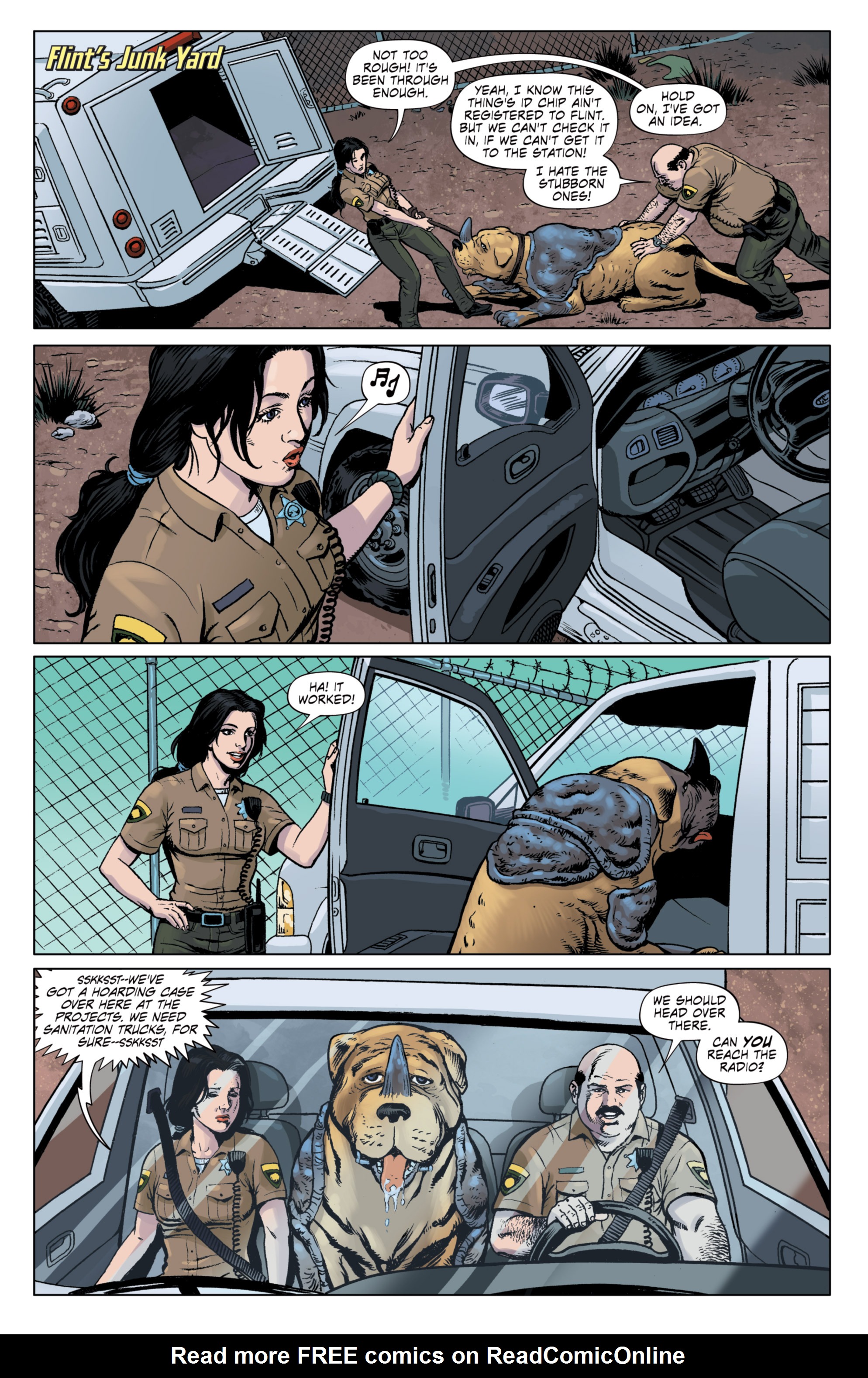 Read online Creature Cops: Special Varmint Unit comic -  Issue #1 - 19