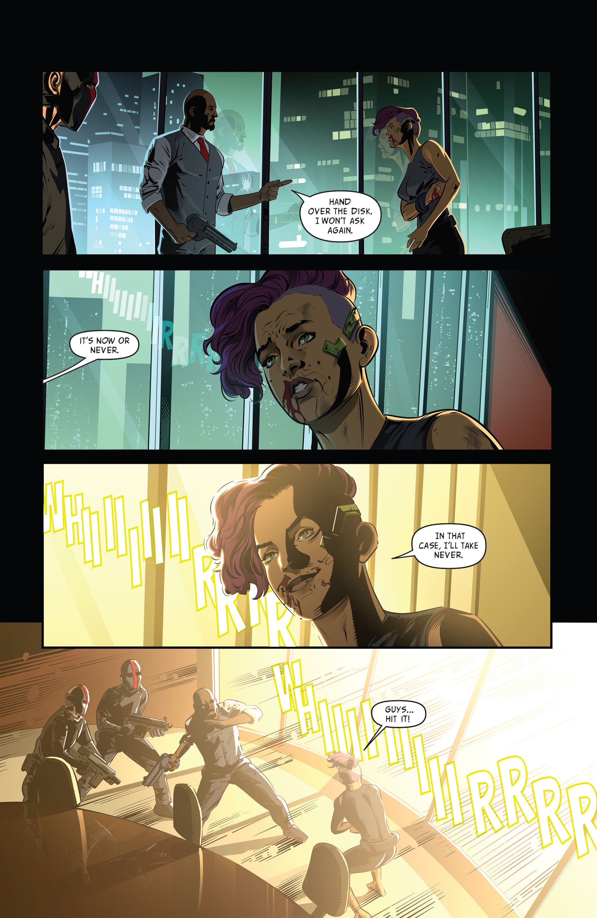Read online Neon Future (2020) comic -  Issue #2 - 21