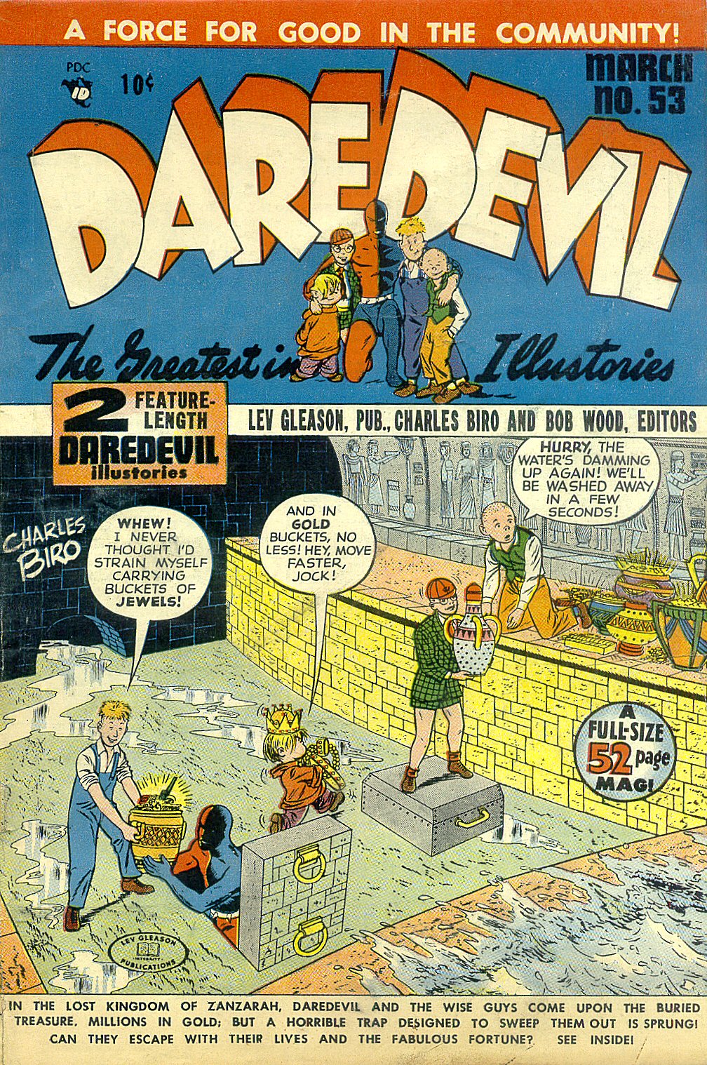 Read online Daredevil (1941) comic -  Issue #53 - 1