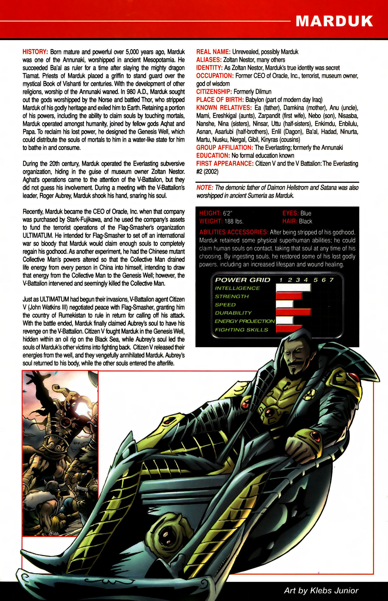 Read online All-New Official Handbook of the Marvel Universe A to Z comic -  Issue #7 - 9