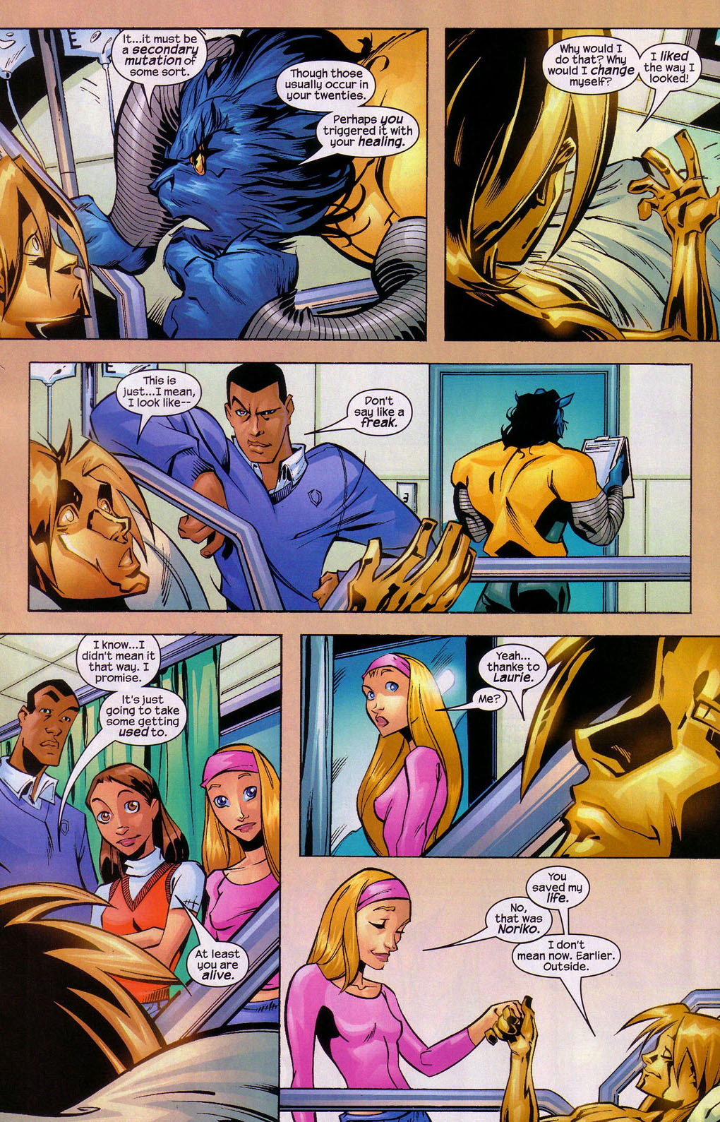 Read online New Mutants (2003) comic -  Issue #12 - 18