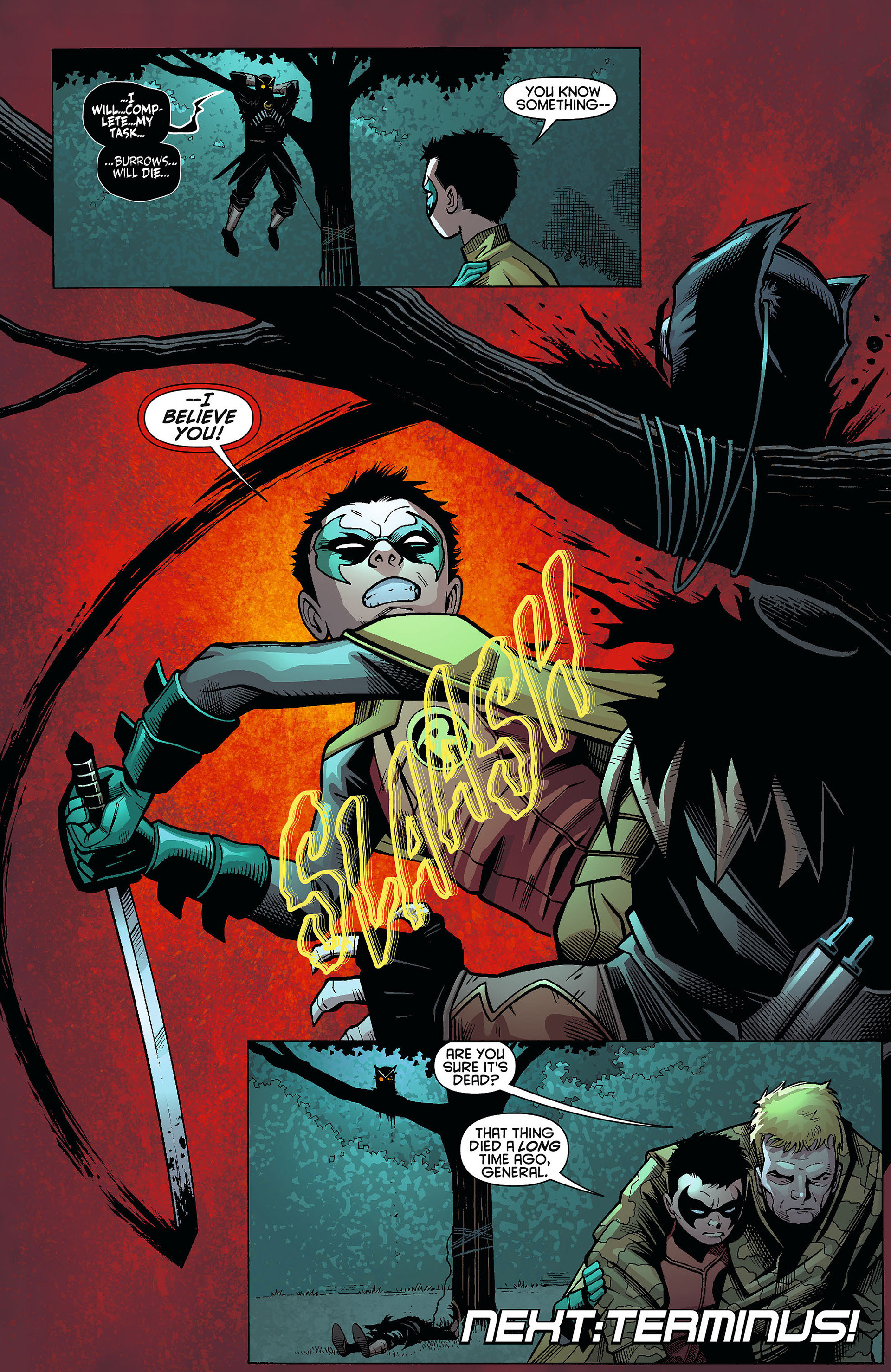 Read online Batman and Robin (2011) comic -  Issue #9 - 20
