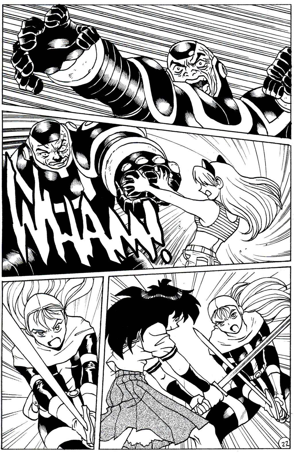 Read online Jenna & Ninja High School comic -  Issue #2 - 24