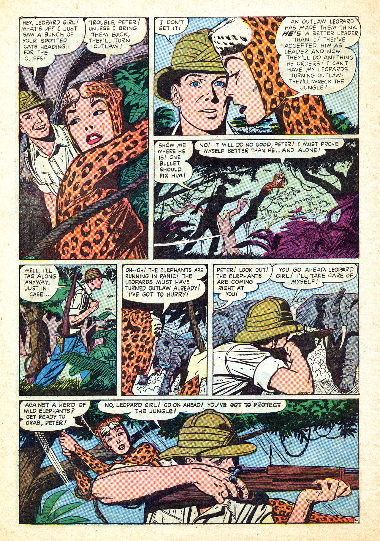 Read online Jungle Action (1954) comic -  Issue #6 - 30