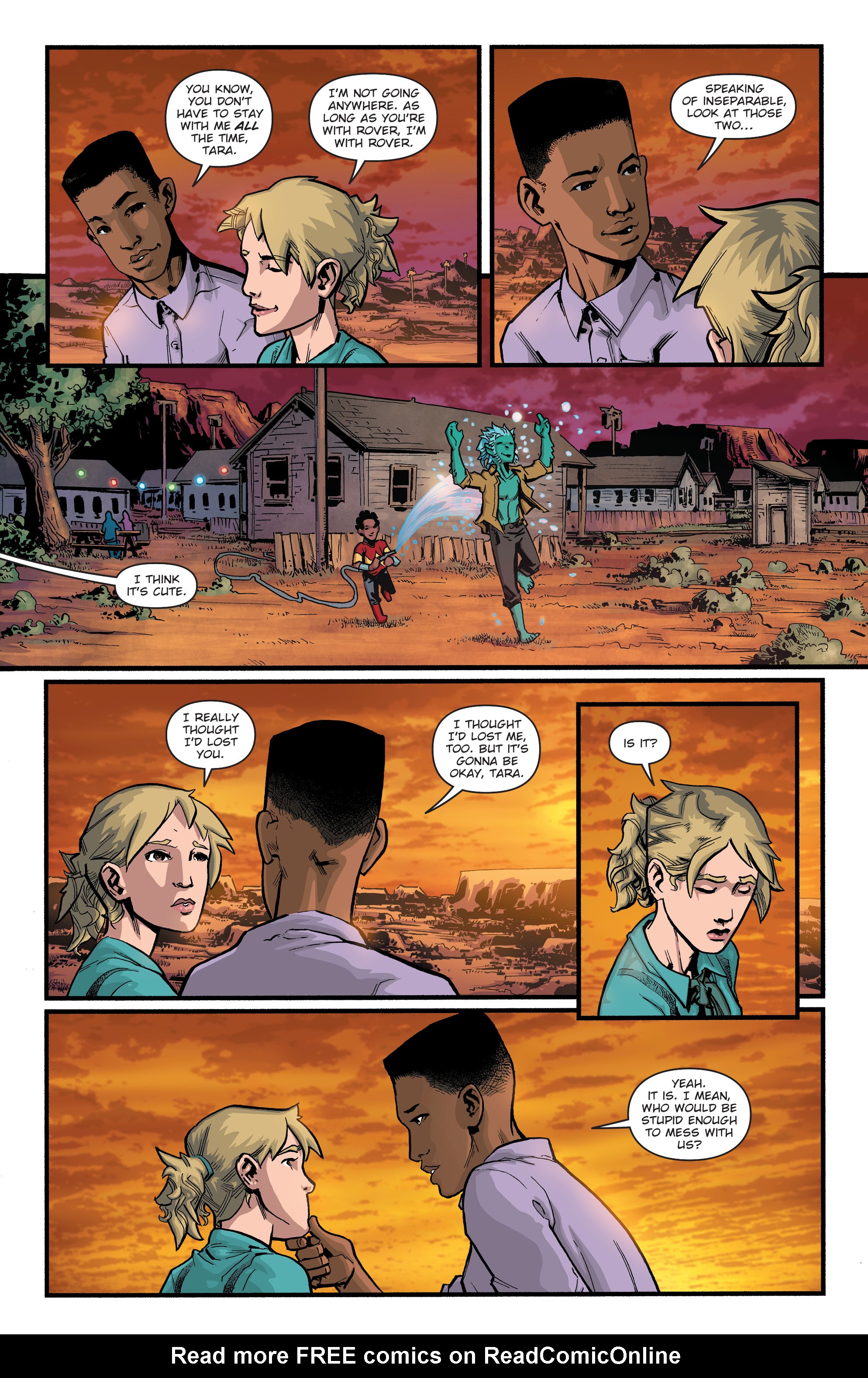 Read online Teen Titans: Earth One comic -  Issue #2 - 128