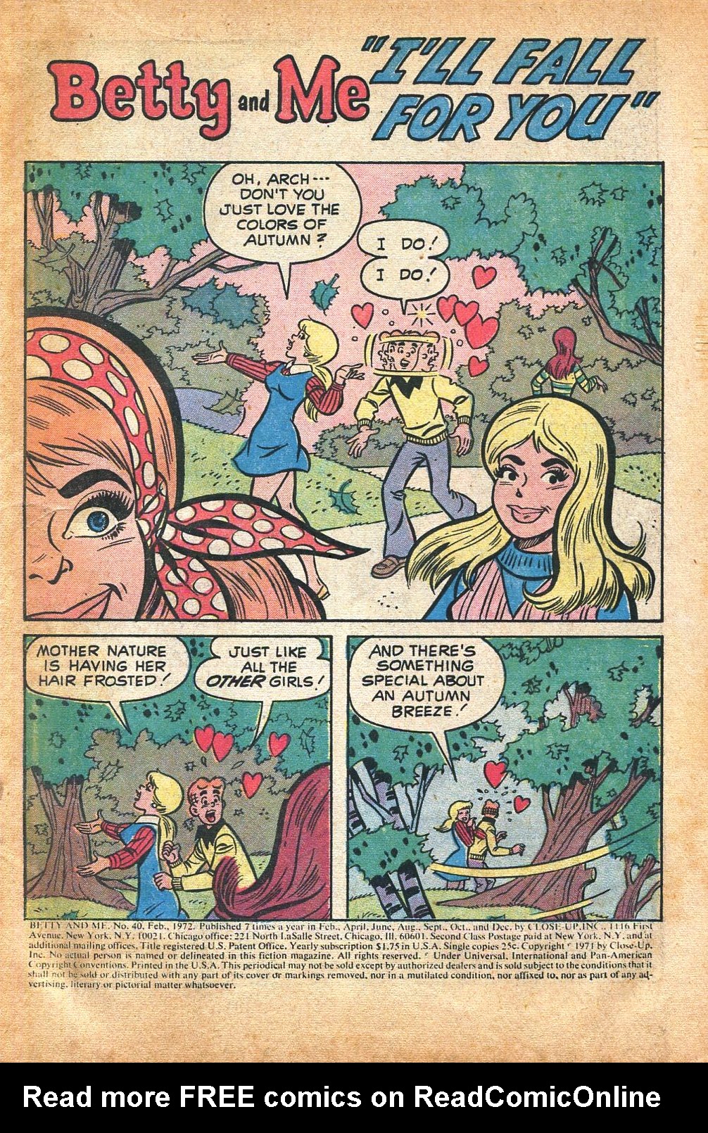 Read online Betty and Me comic -  Issue #40 - 3