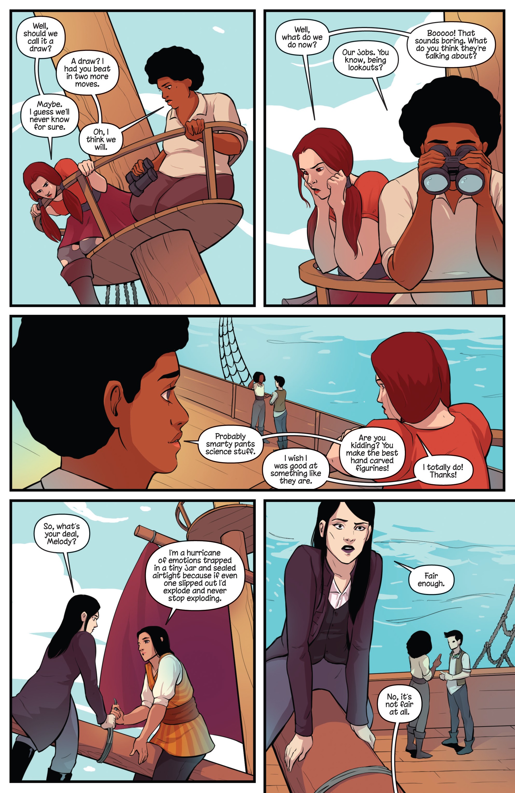 Read online Princeless Raven Year Two: Love and Revenge comic -  Issue # _TPB Get Lost Together - 63