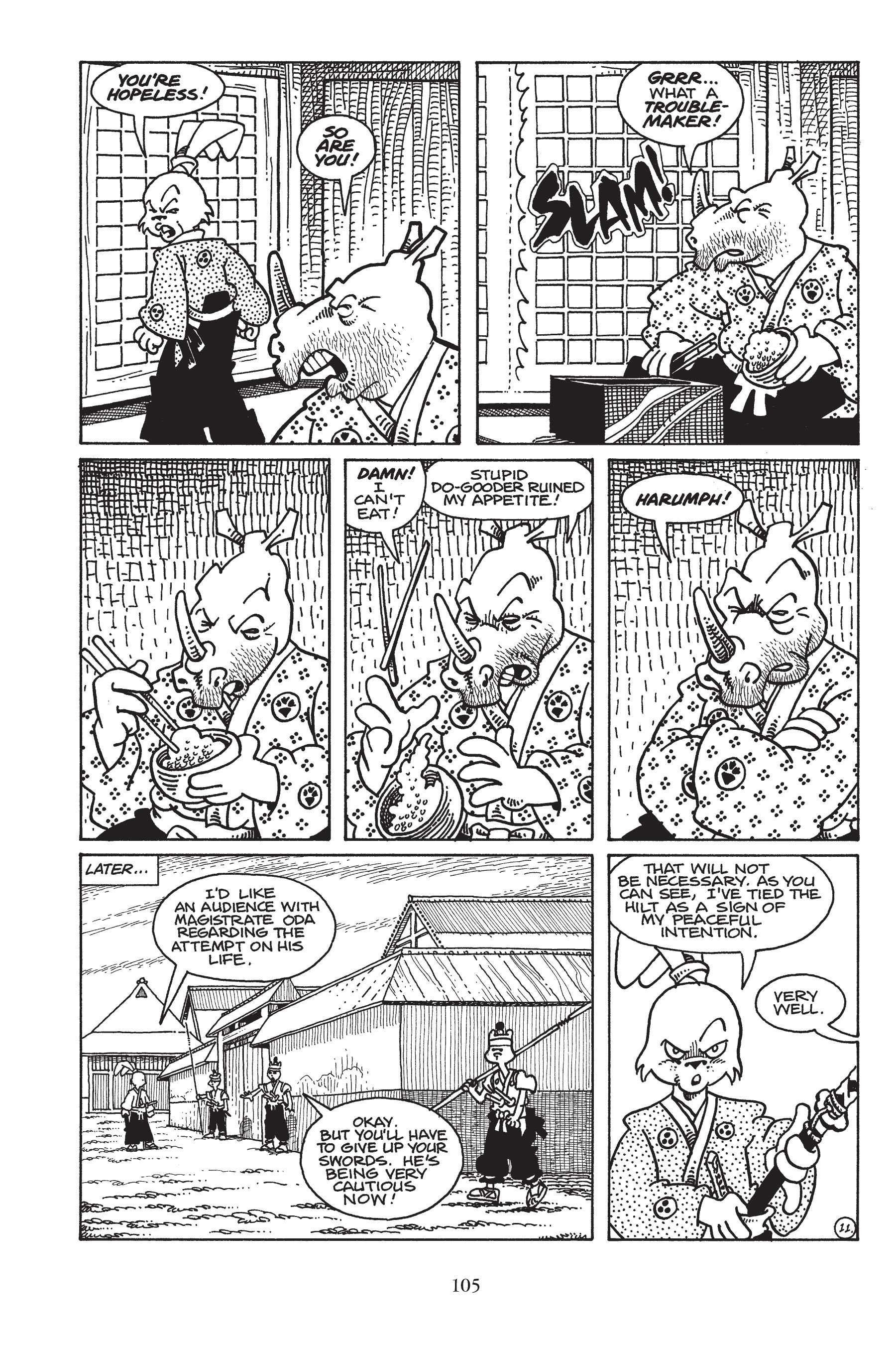Read online Usagi Yojimbo (1987) comic -  Issue # _TPB 7 - 98
