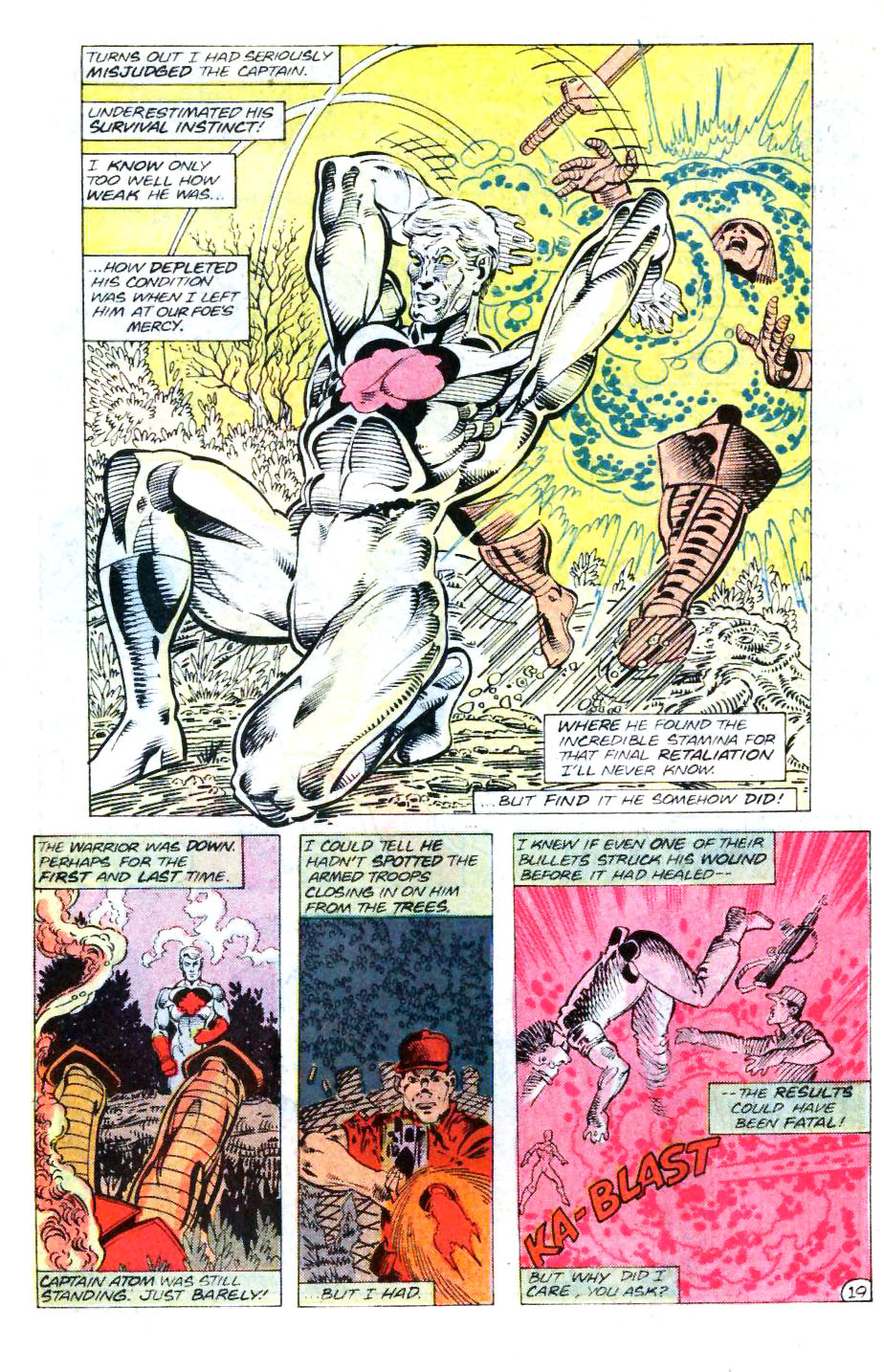 Read online Captain Atom (1987) comic -  Issue #8 - 20