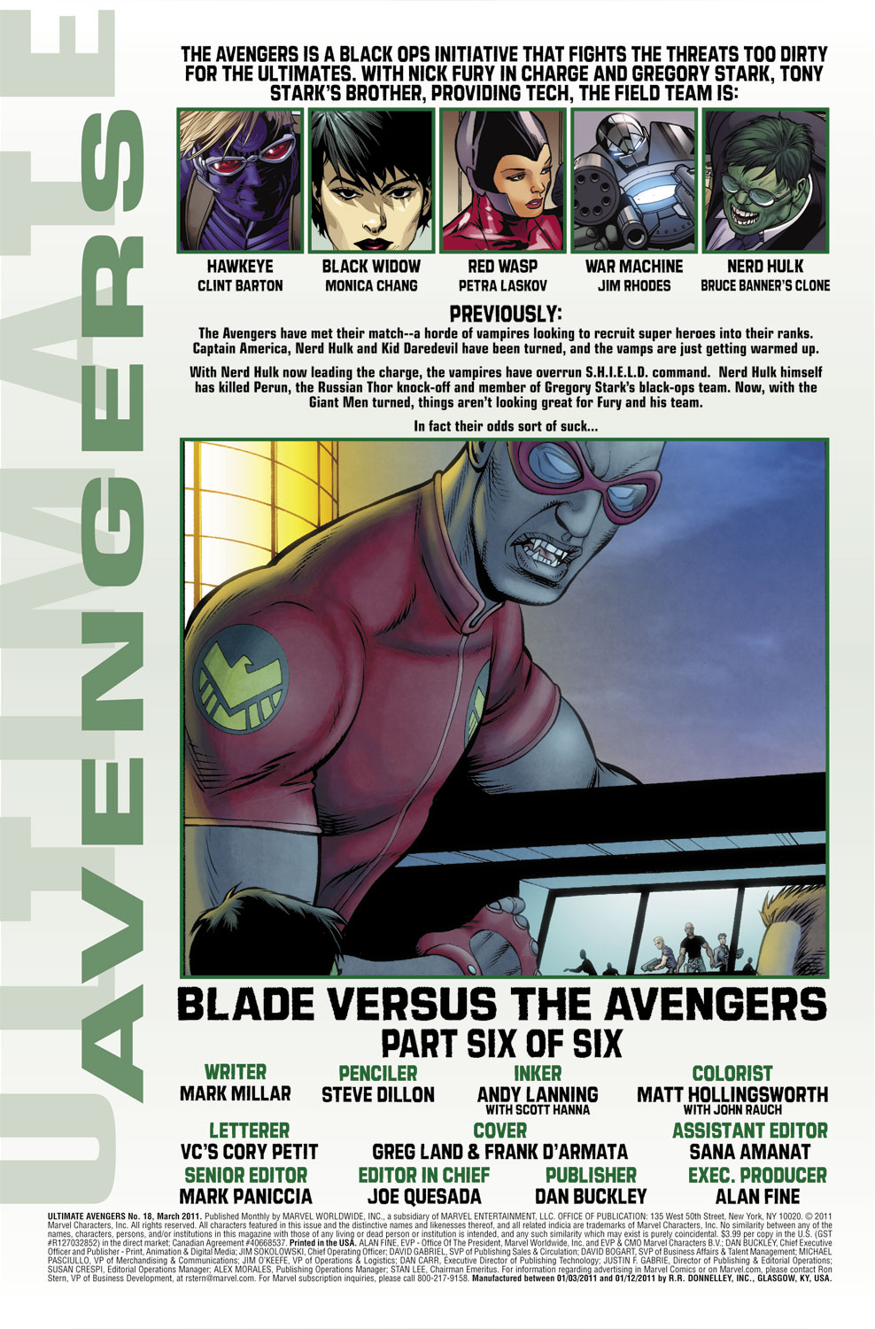 Read online Ultimate Avengers comic -  Issue #18 - 2