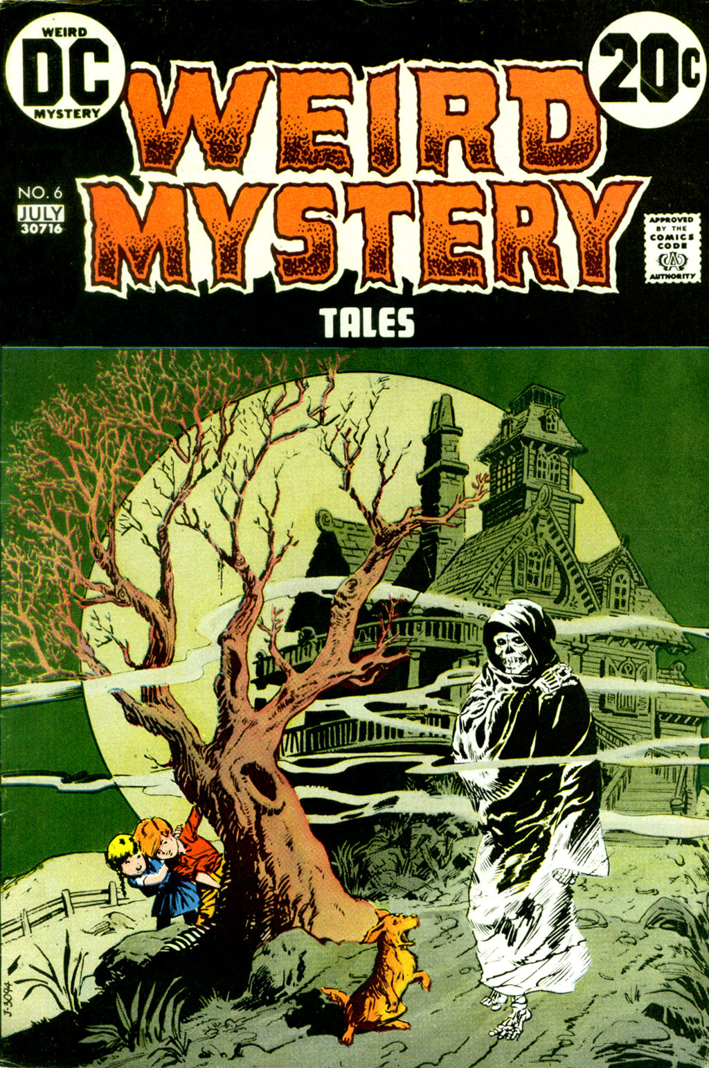 Read online Weird Mystery Tales comic -  Issue #6 - 1