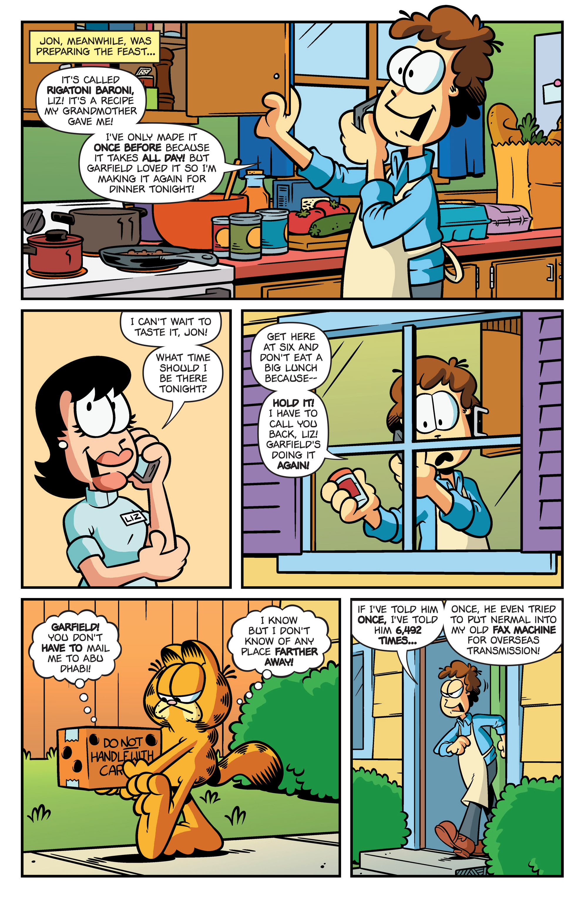 Read online Garfield comic -  Issue #24 - 5