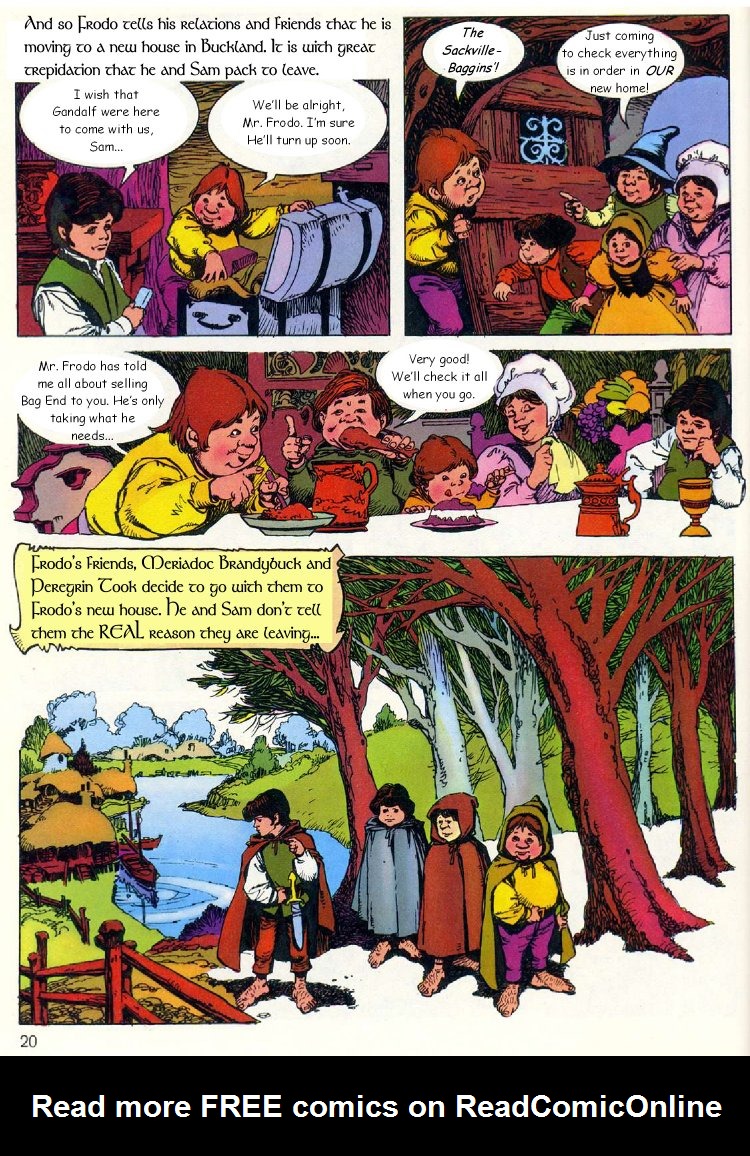 Read online El Señor de los Anillos comic -  Issue #1 - 15