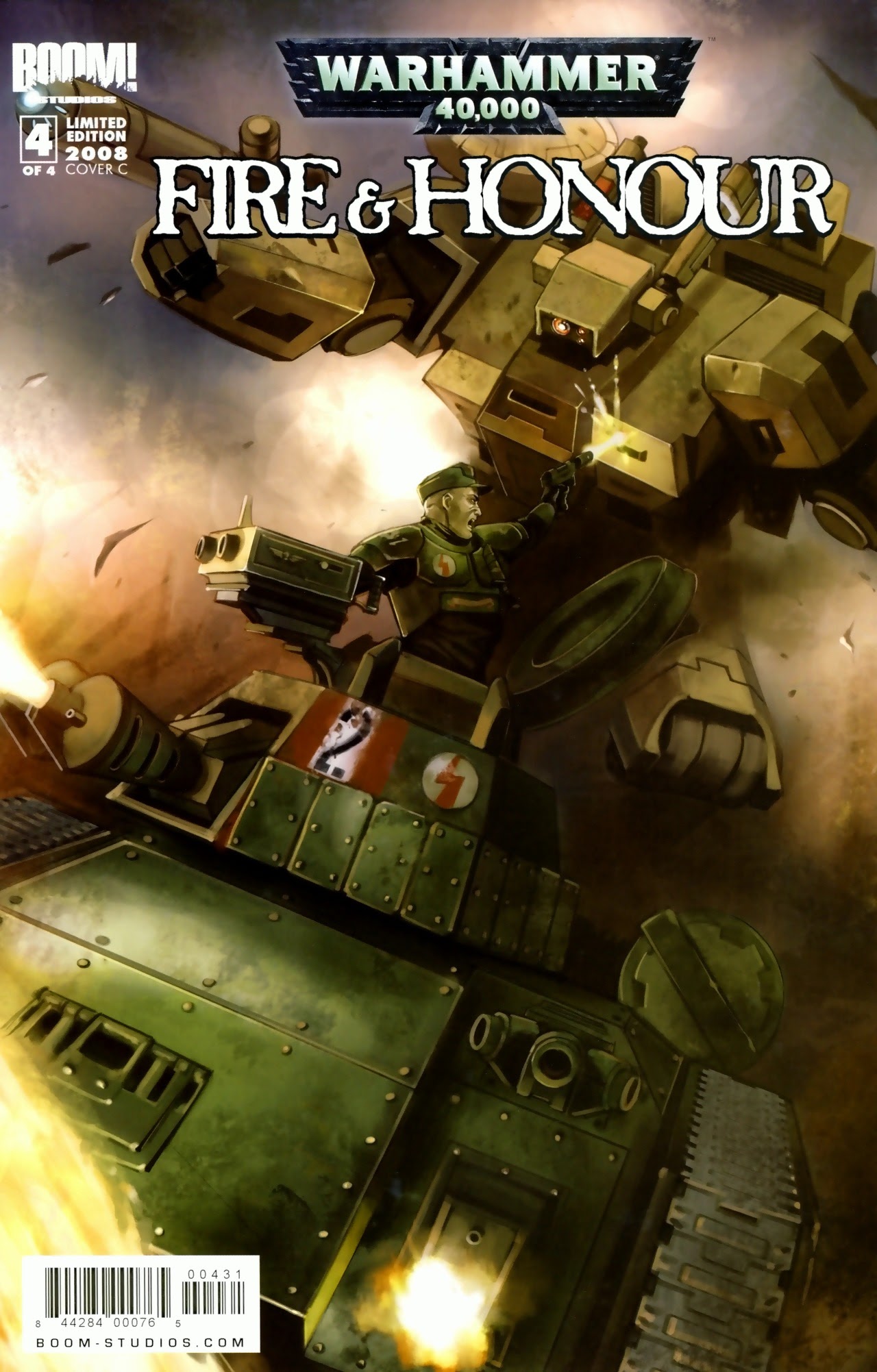 Read online Warhammer 40,000: Fire & Honour comic -  Issue #4 - 2