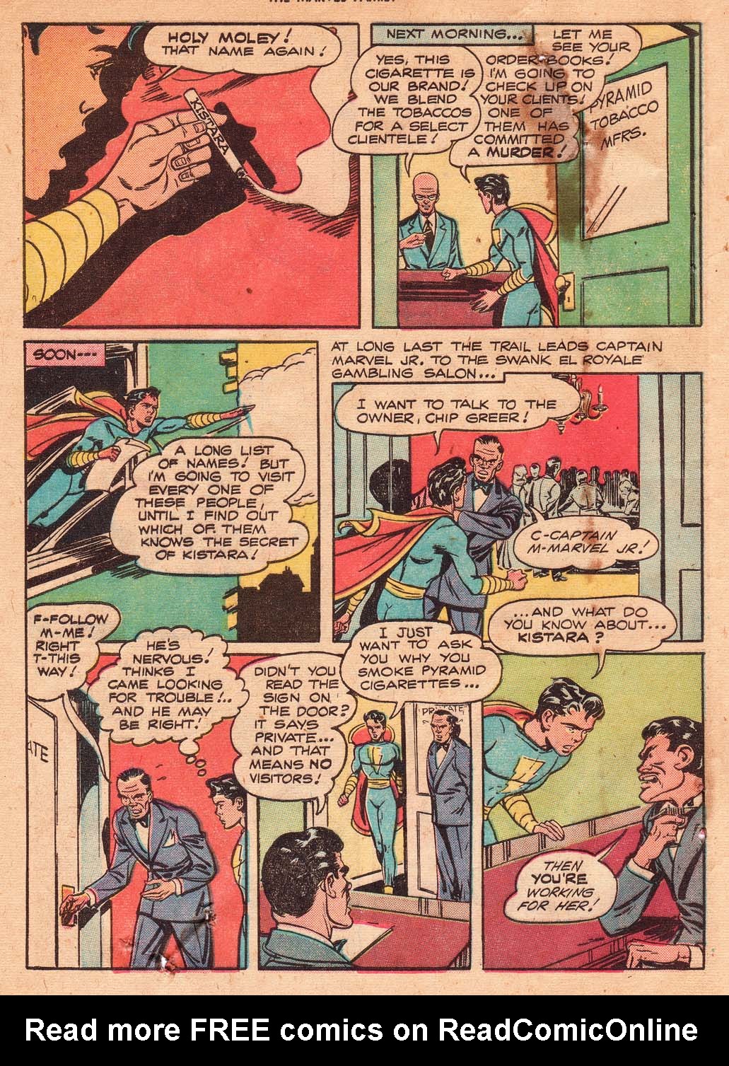 Read online The Marvel Family comic -  Issue #24 - 20
