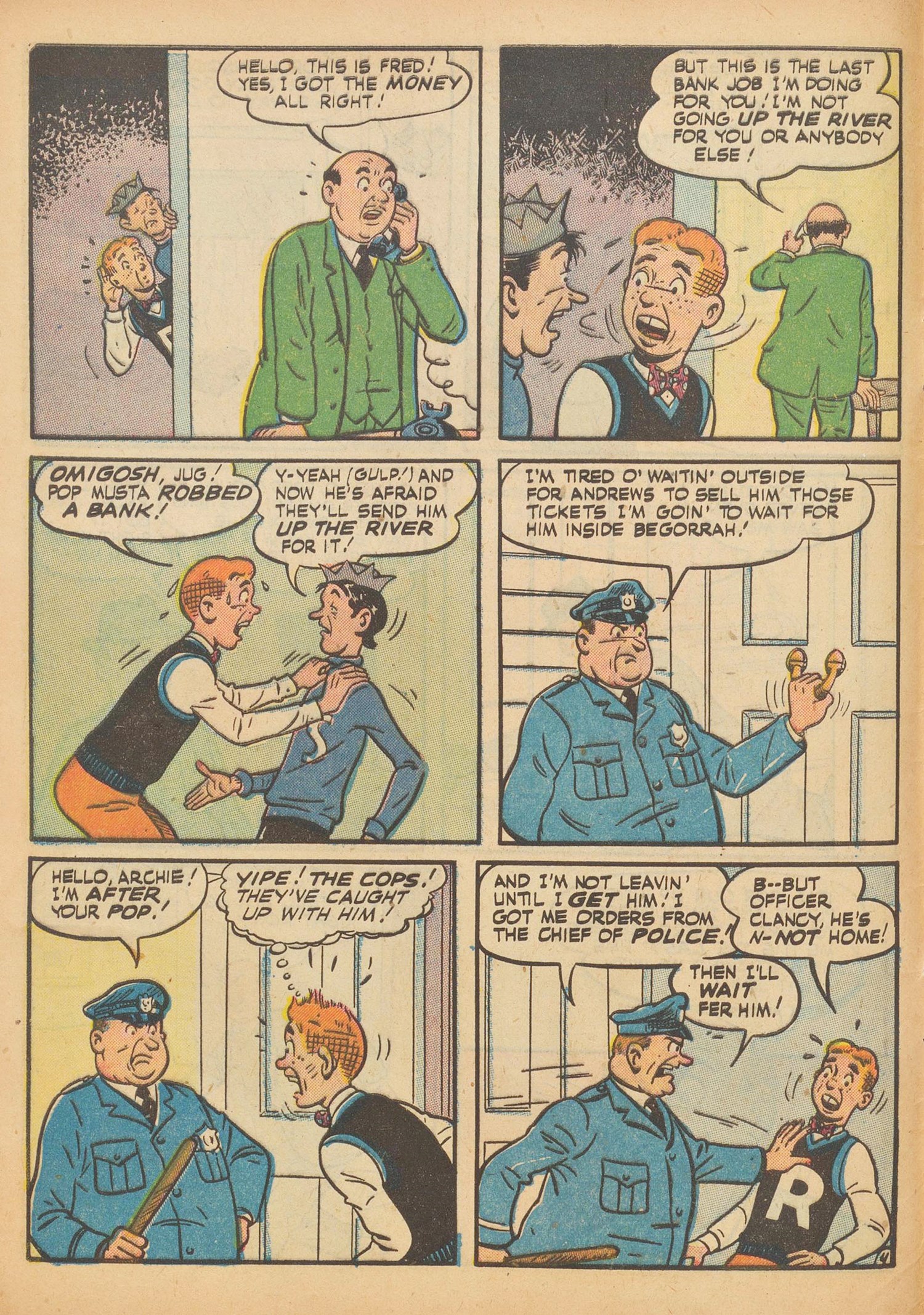 Read online Pep Comics comic -  Issue #74 - 6