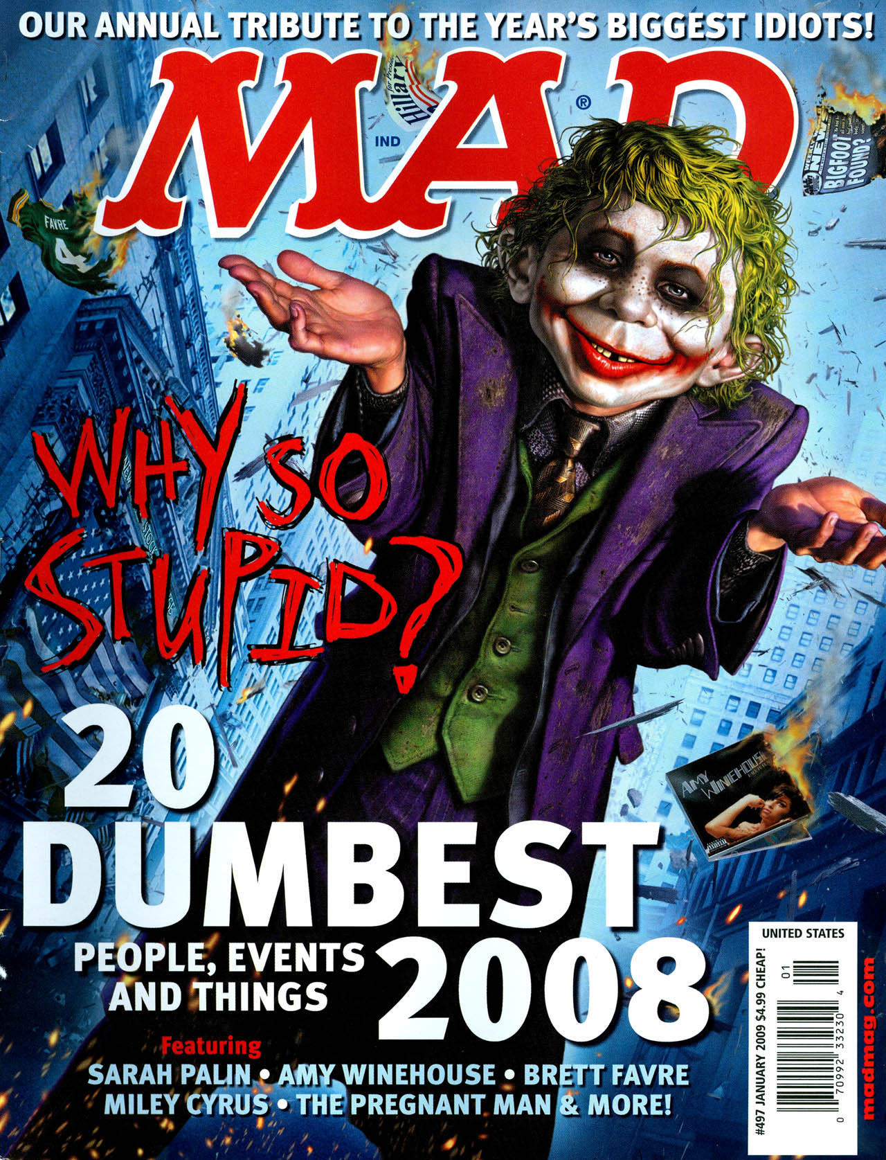 Read online MAD comic -  Issue #497 - 1