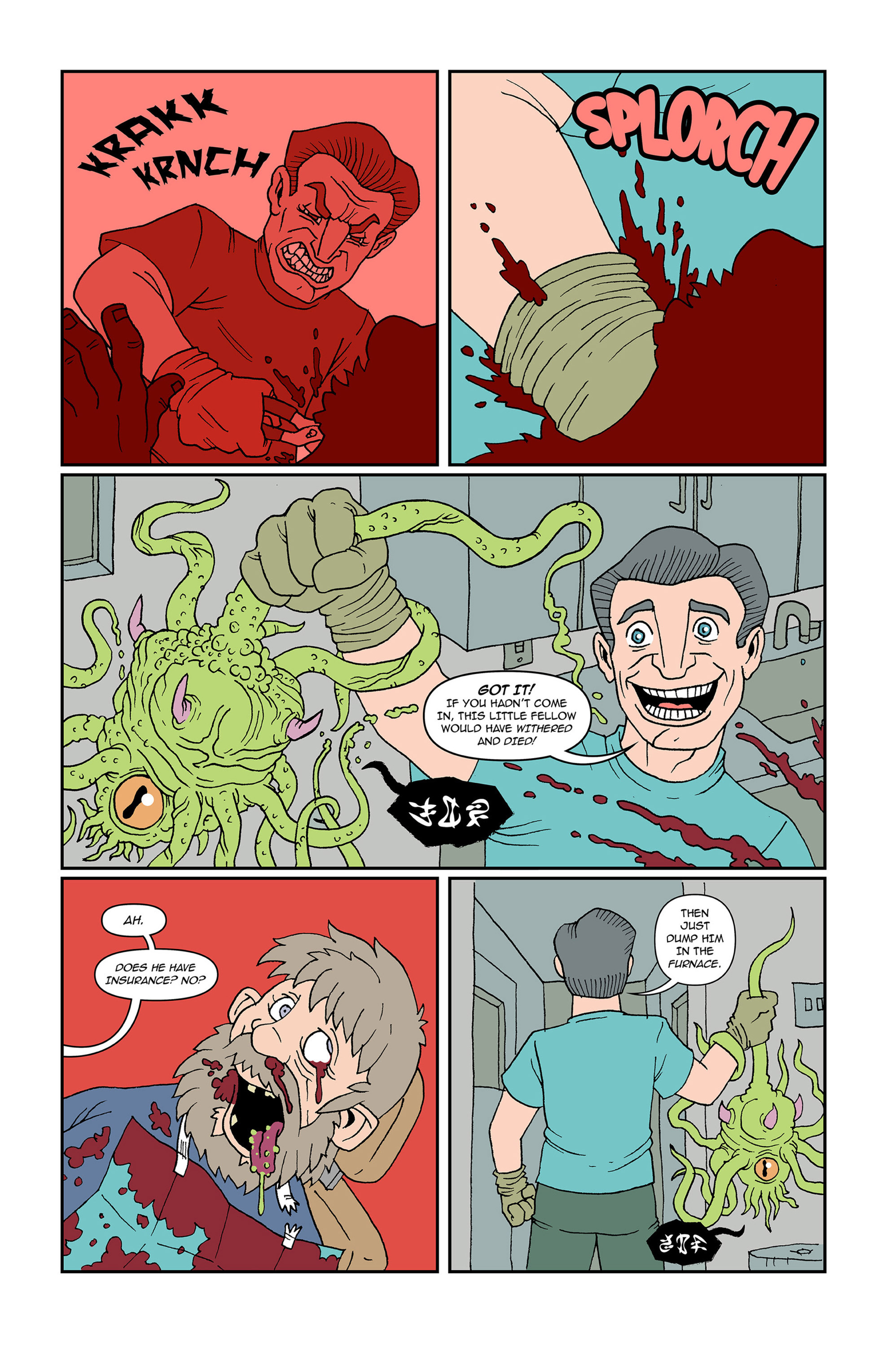 Read online BOO! Halloween Stories 2015 comic -  Issue # Full - 31