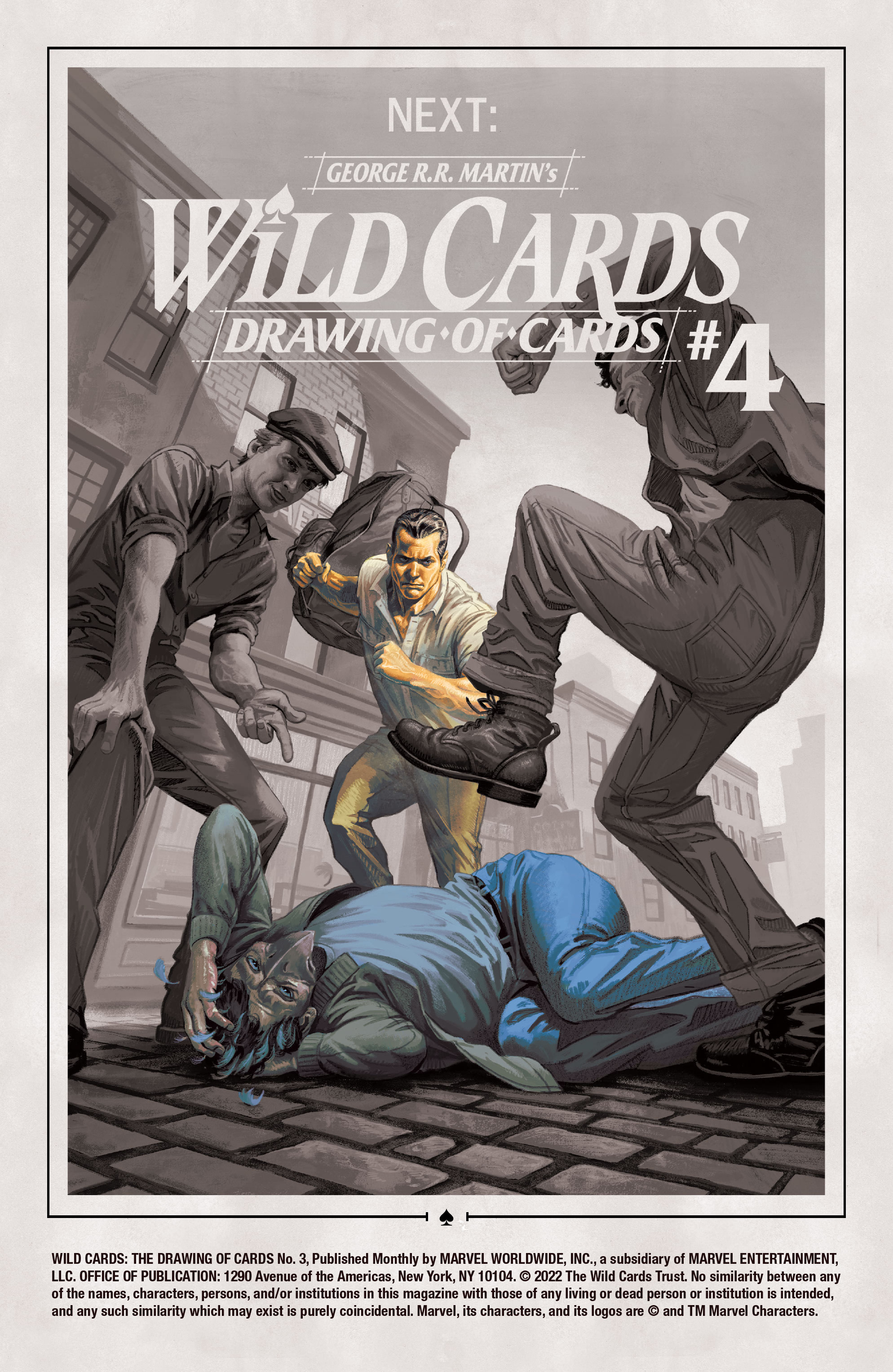 Read online Wild Cards: The Drawing Of Cards comic -  Issue #3 - 23