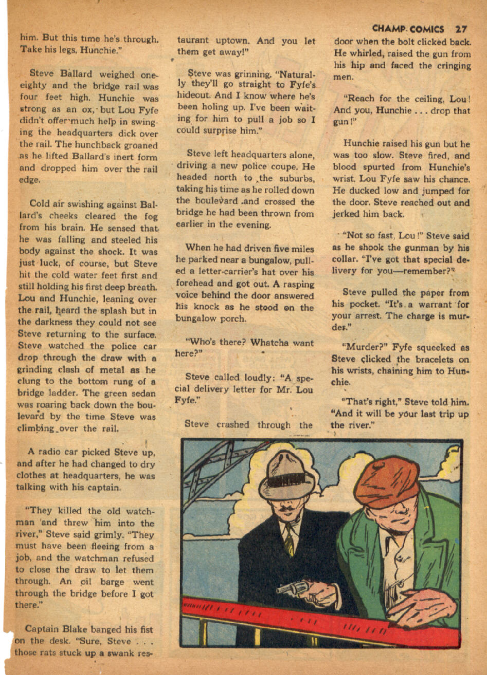 Read online Champ Comics comic -  Issue #13 - 29