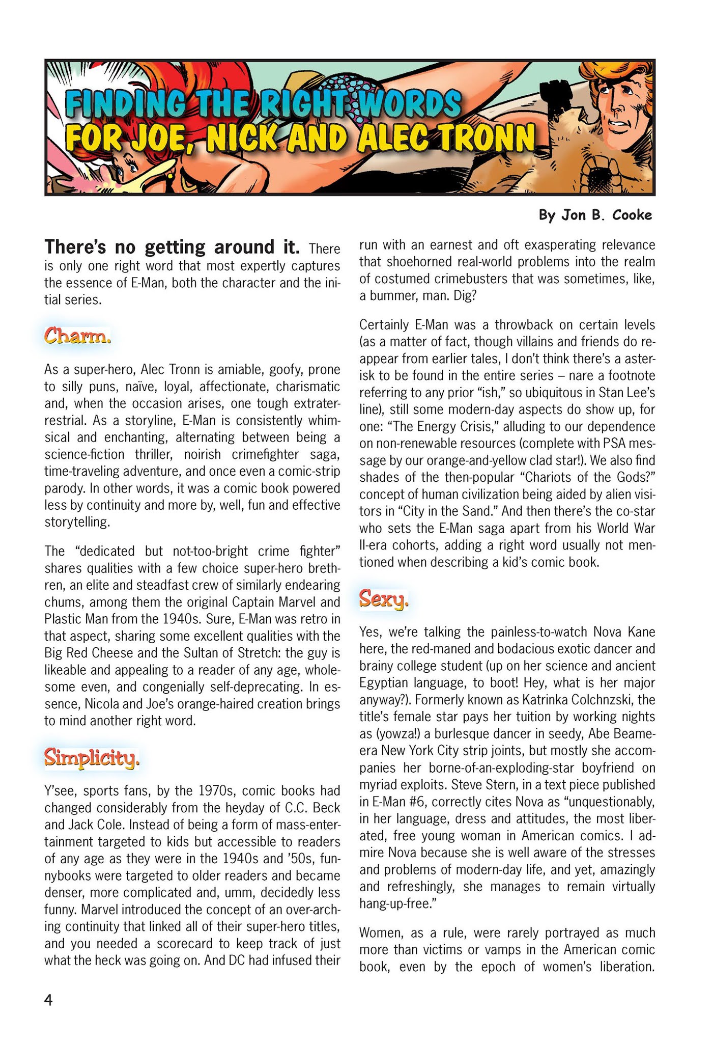 Read online E-Man: The Early Years comic -  Issue # TPB (Part 1) - 5