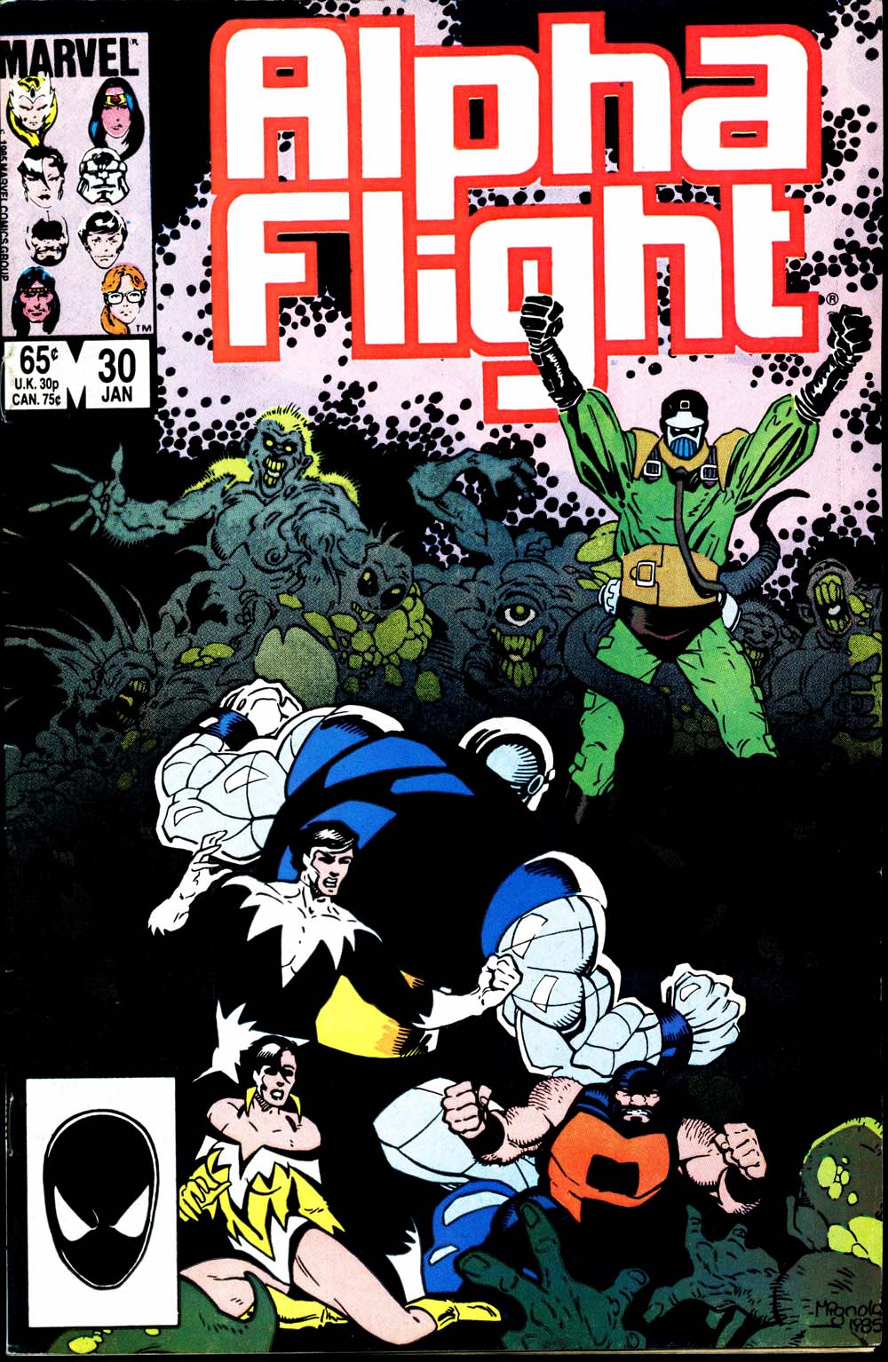 Read online Alpha Flight (1983) comic -  Issue #30 - 1