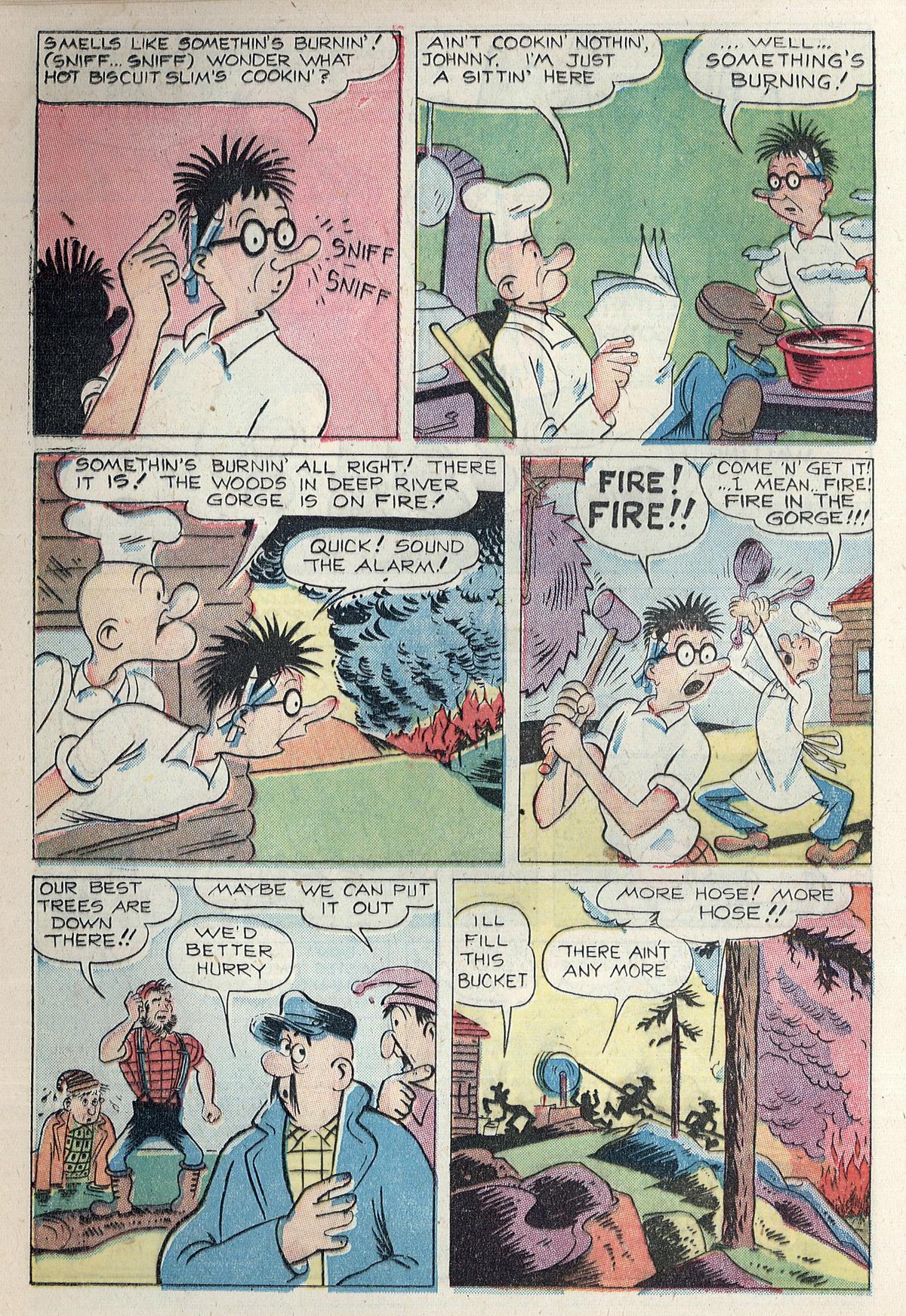 Read online Blondie Comics (1947) comic -  Issue #13 - 21