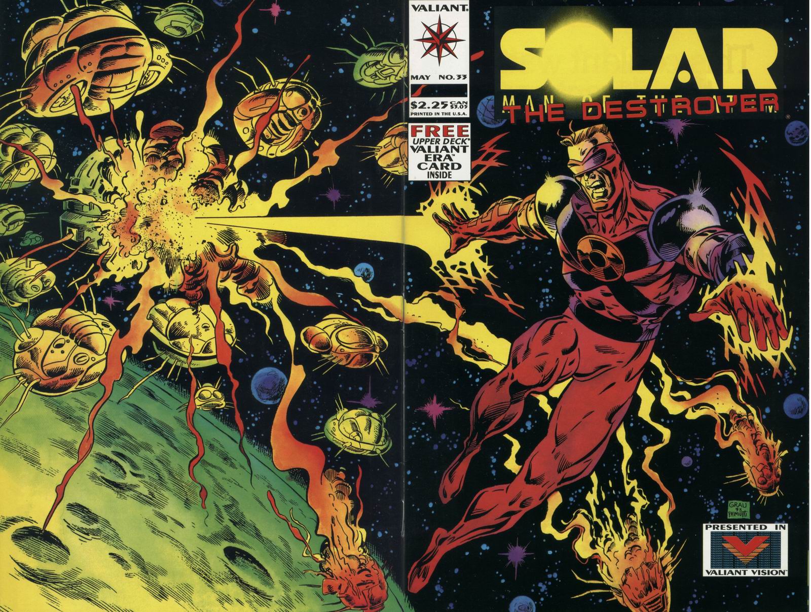Read online Solar, Man of the Atom comic -  Issue #33 - 1