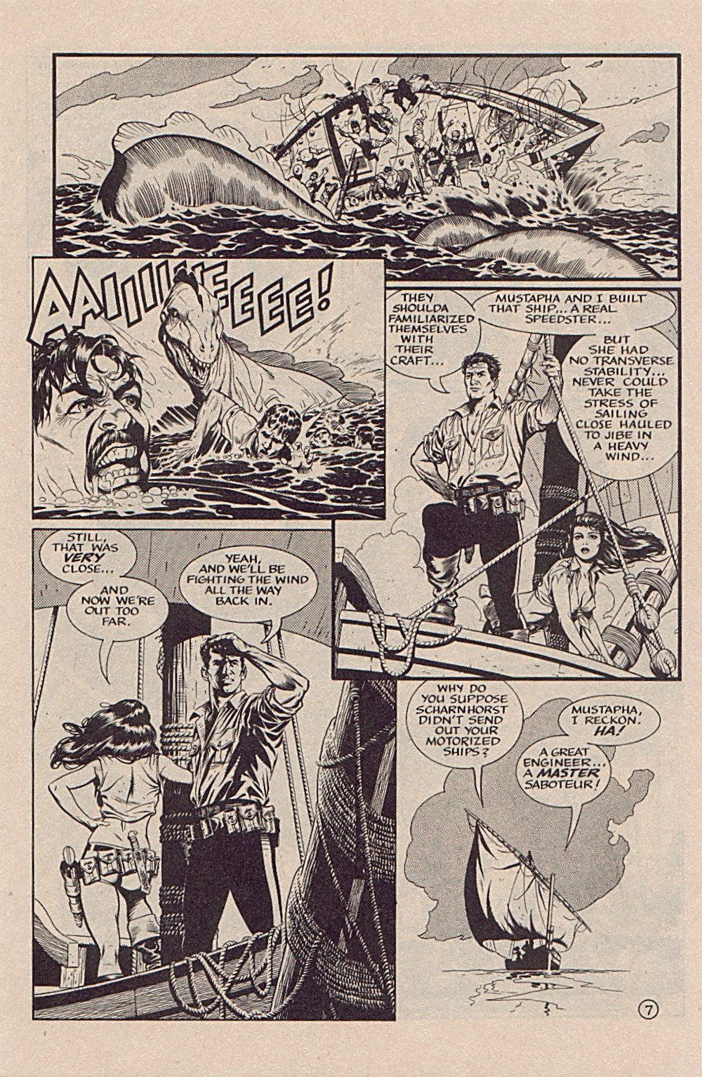 Read online Xenozoic Tales comic -  Issue #11 - 10