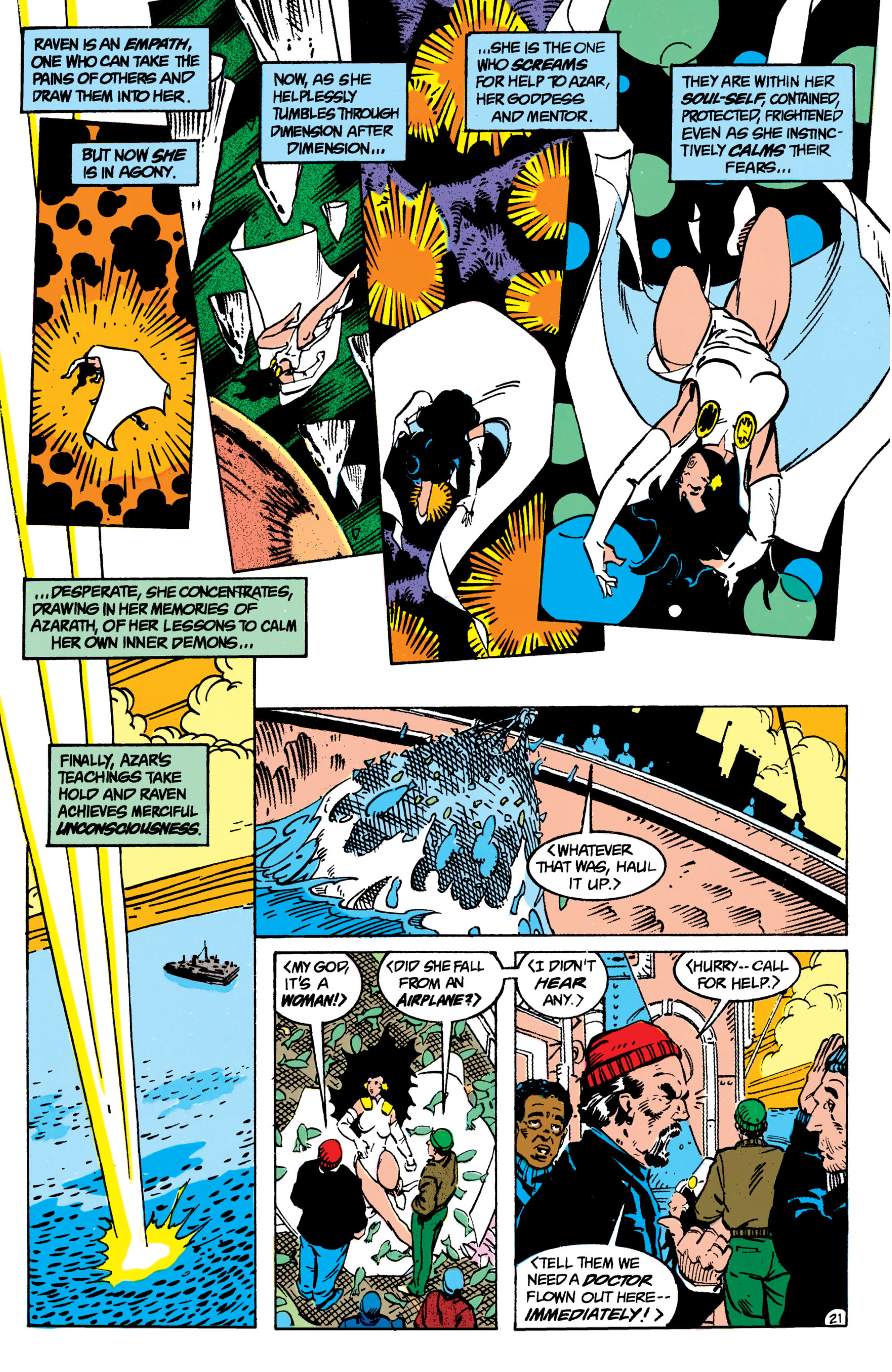 Read online The New Titans (1988) comic -  Issue # _Annual 5 - 21