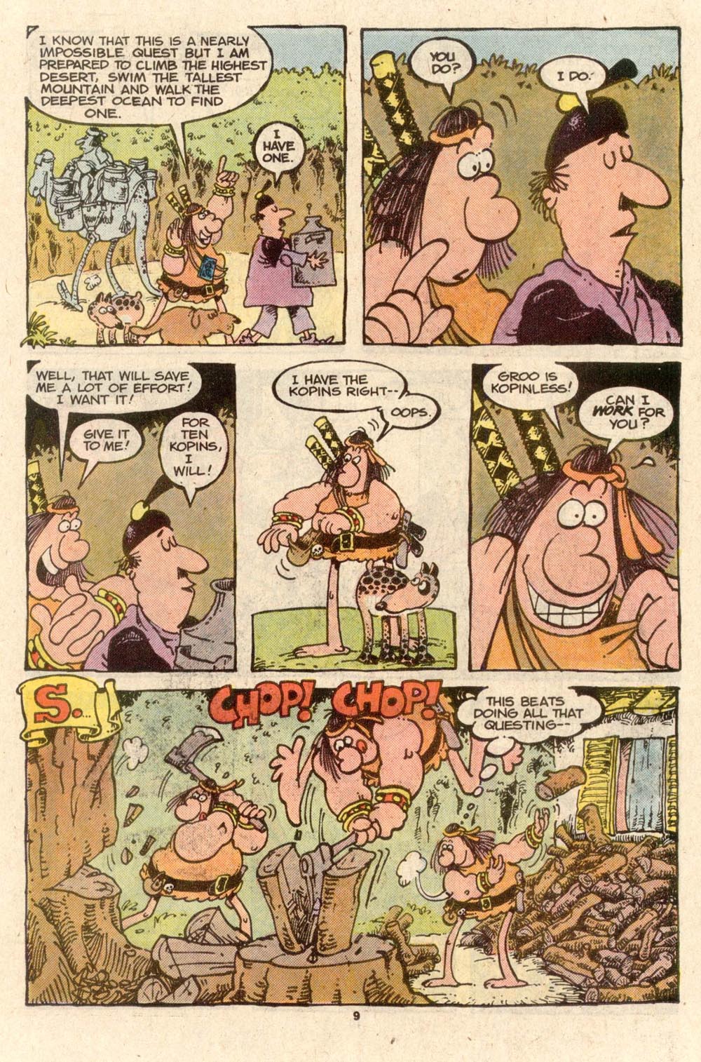 Read online Sergio Aragonés Groo the Wanderer comic -  Issue #40 - 10