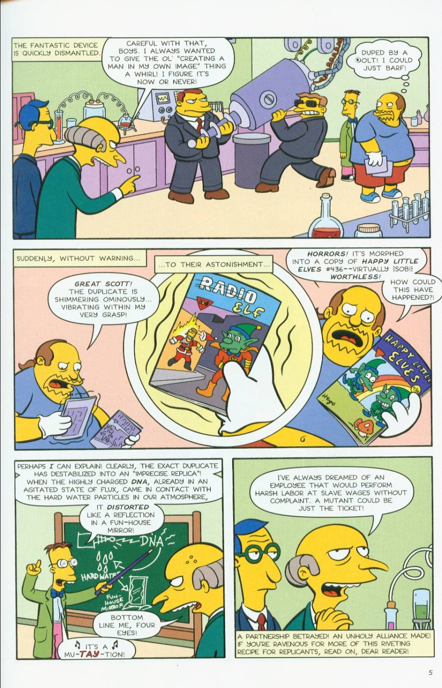 Read online Treehouse of Horror comic -  Issue #7 - 48