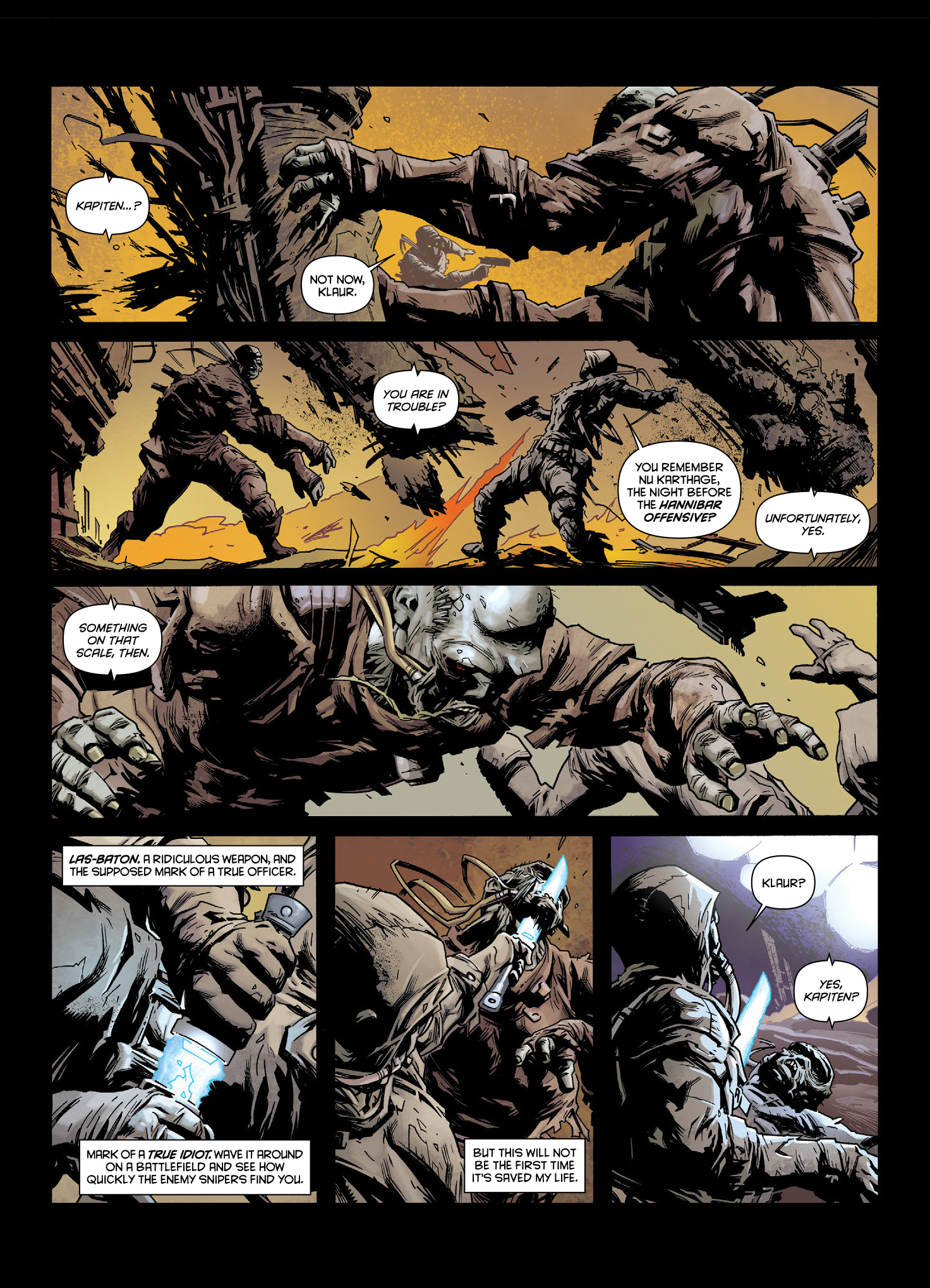 Read online Jaegir: Beasts Within comic -  Issue # TPB - 7
