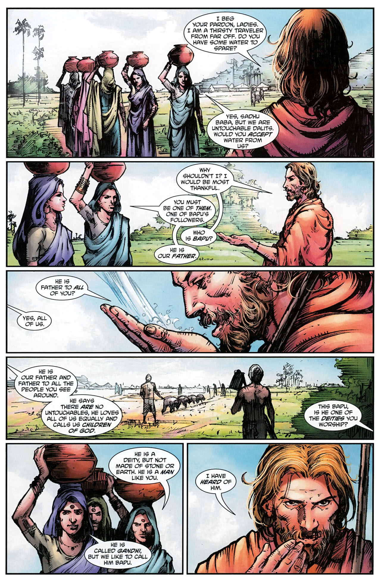 Read online Sädhu Wheel of Destiny comic -  Issue #1 - 13