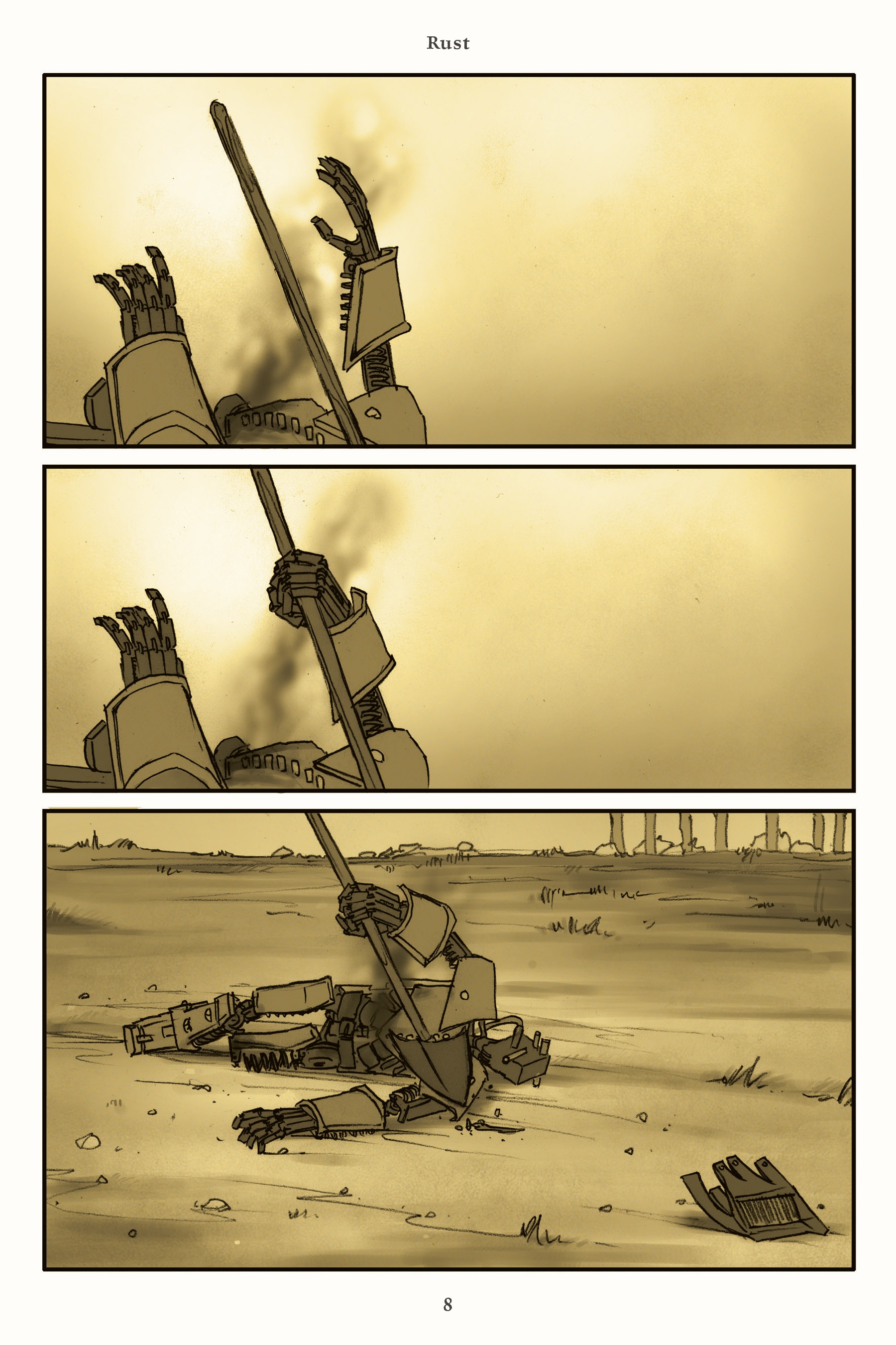 Read online Rust comic -  Issue # TPB 3 (Part 1) - 8