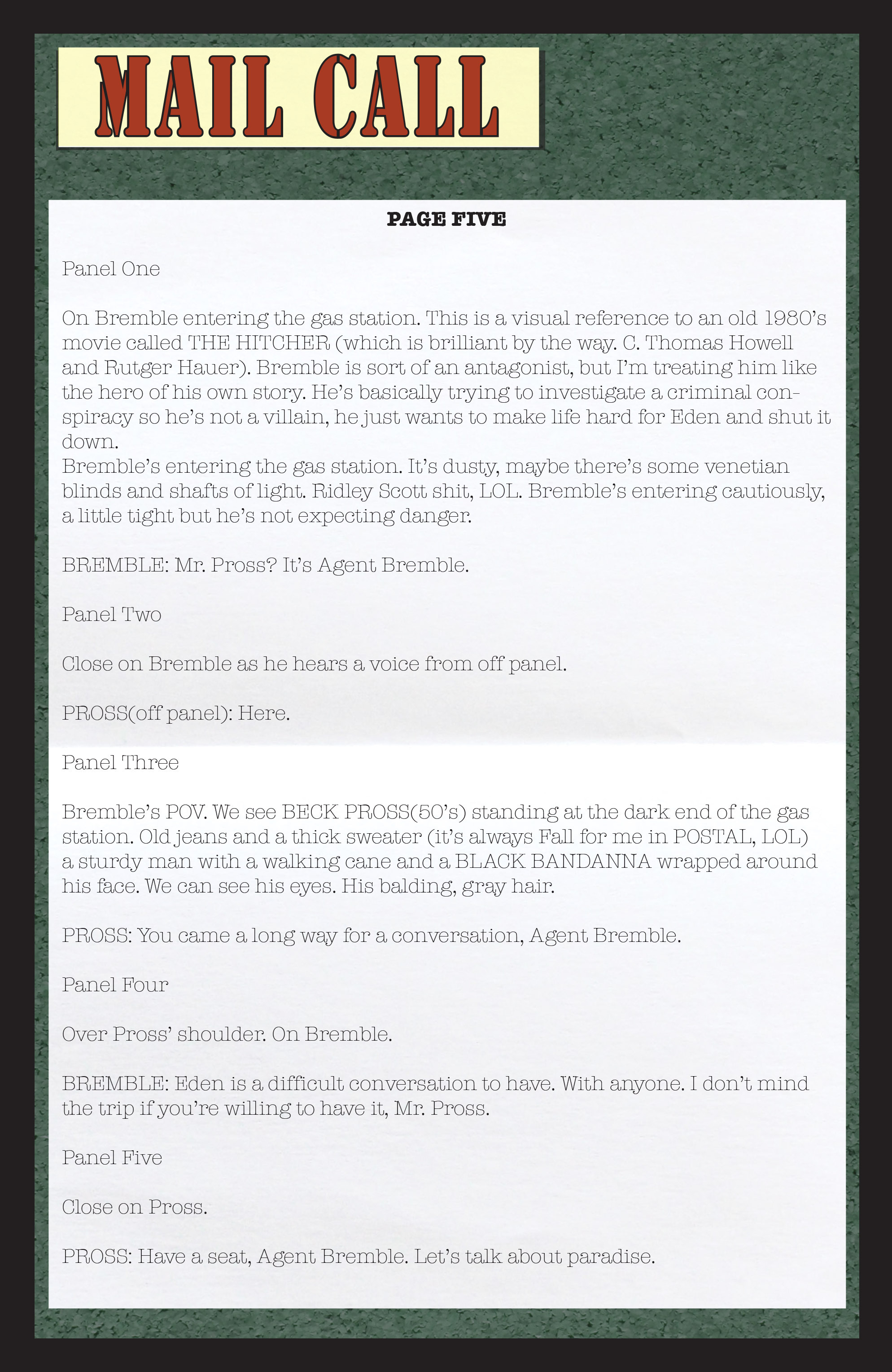 Read online Postal comic -  Issue #10 - 27