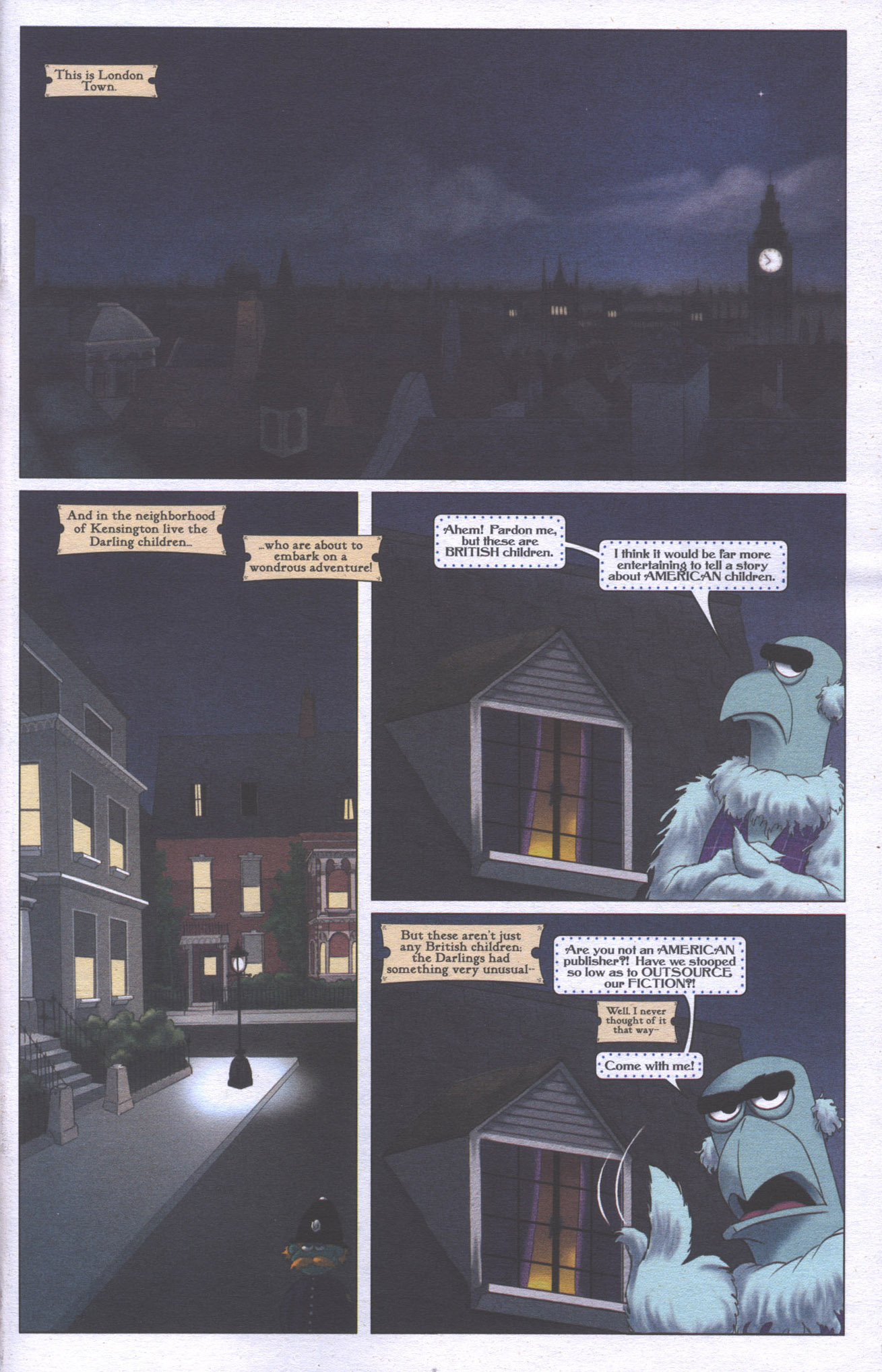 Read online Muppet Peter Pan comic -  Issue #1 - 3