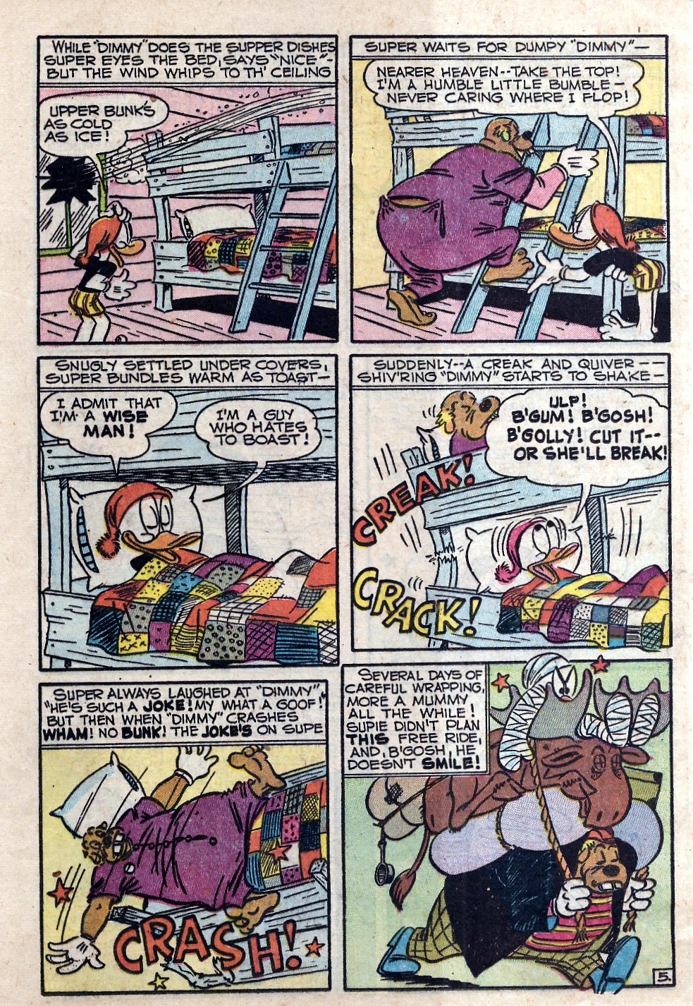 Read online Super Duck Comics comic -  Issue #27 - 16
