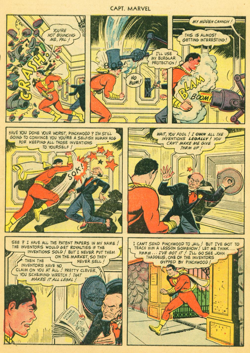 Read online Captain Marvel Adventures comic -  Issue #103 - 19