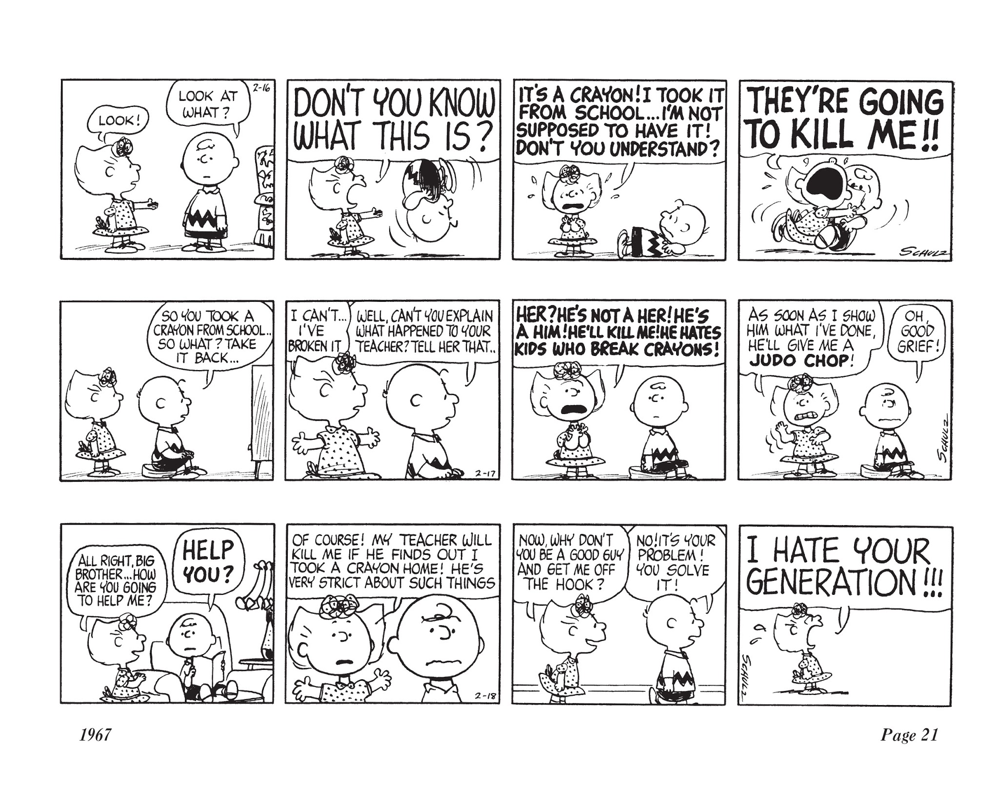 Read online The Complete Peanuts comic -  Issue # TPB 9 - 32