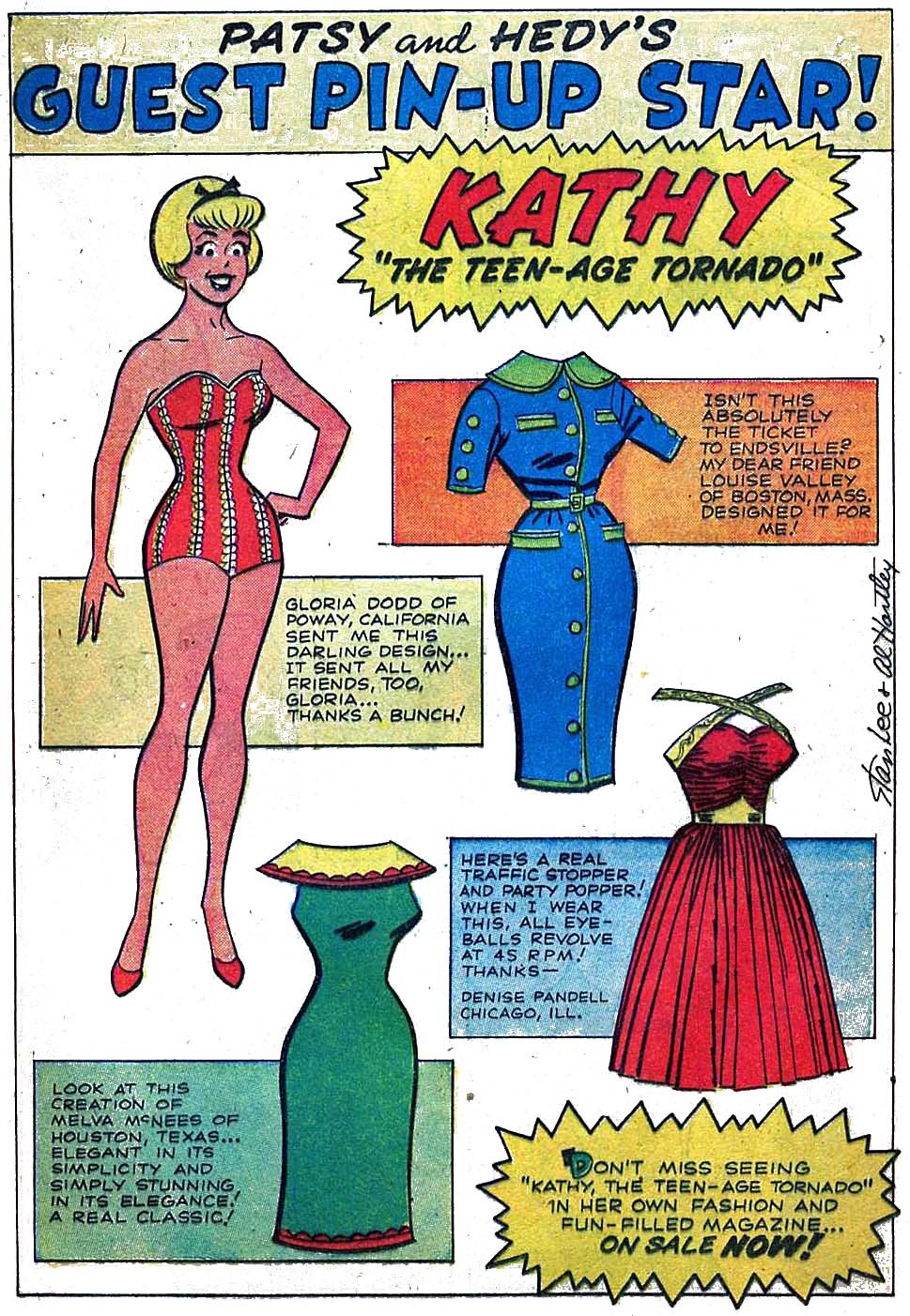 Read online Patsy and Hedy comic -  Issue #81 - 23