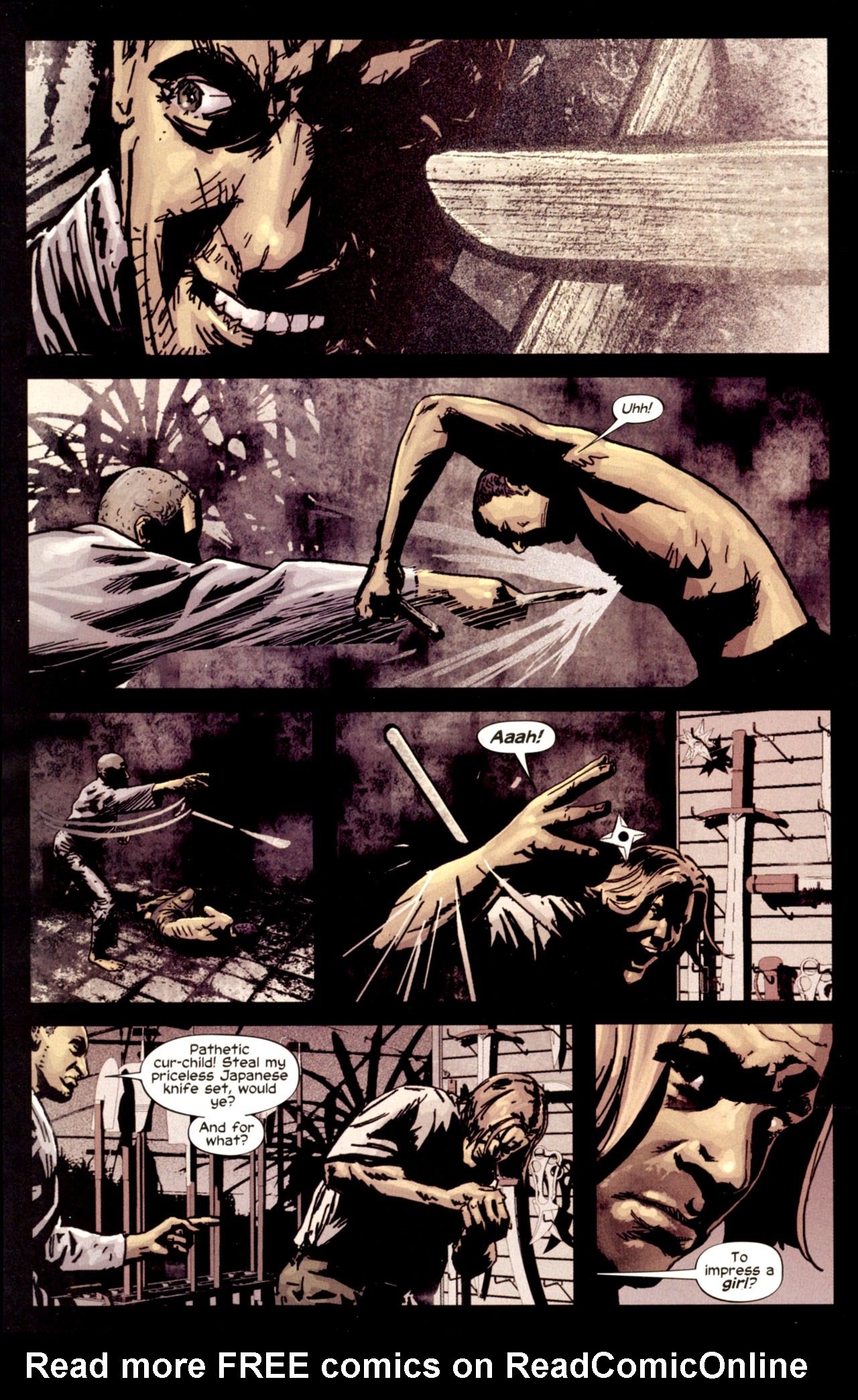 Read online Wolverine Noir comic -  Issue #1 - 18