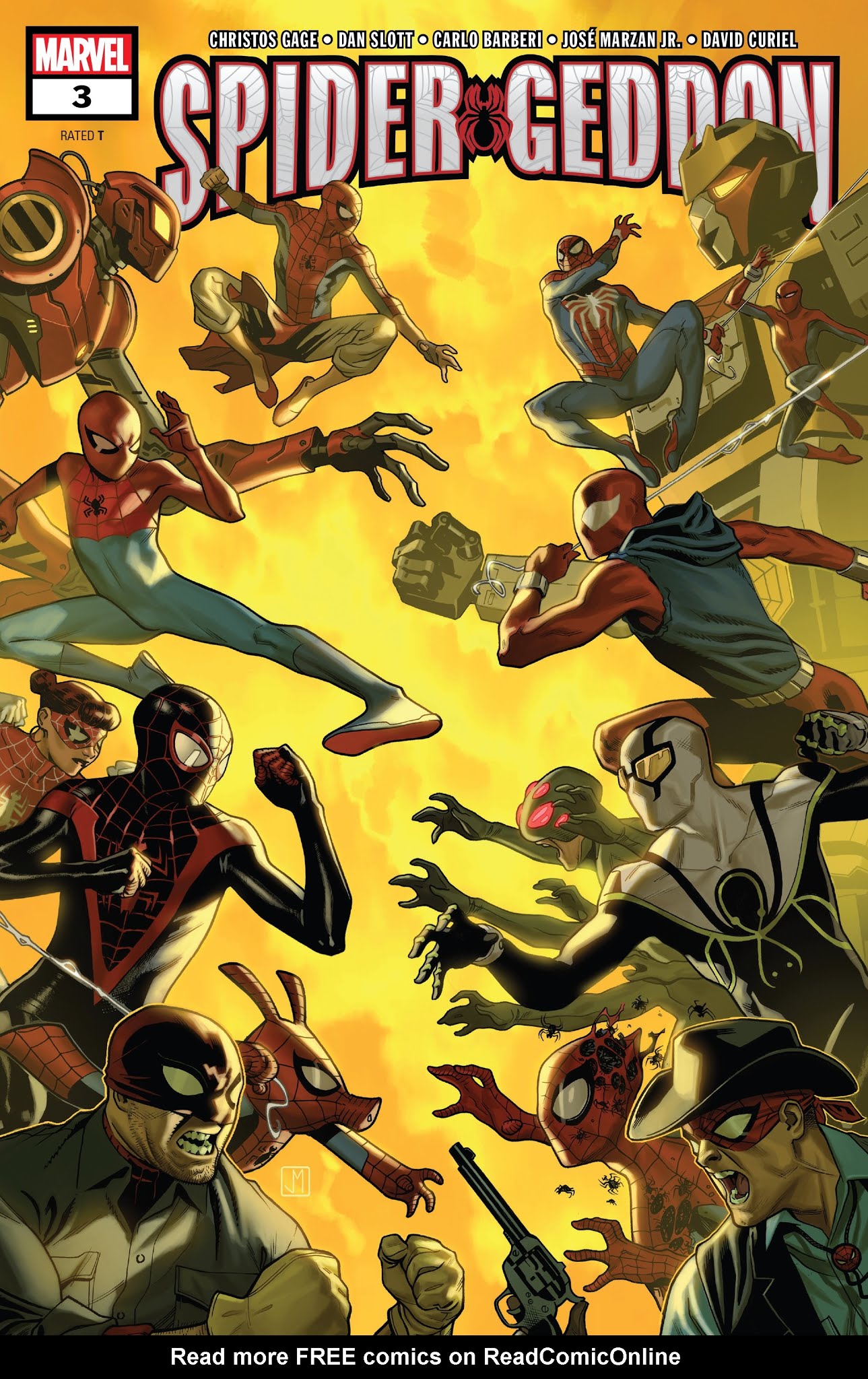 Read online Spider-Geddon comic -  Issue #3 - 1