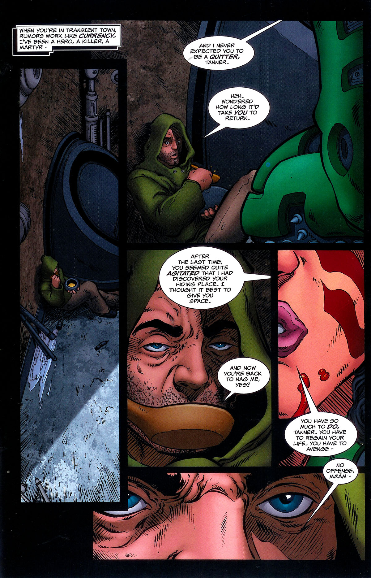 Read online Starship Troopers: Damaged Justice comic -  Issue #1 - 5