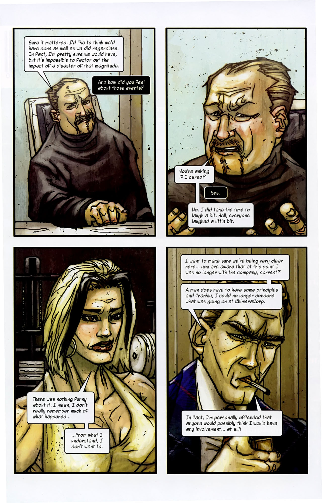 Read online Transhuman comic -  Issue #3 - 4