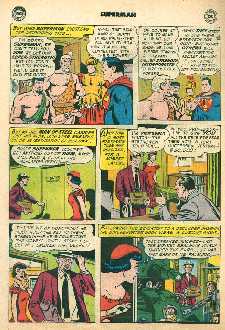 Read online Superman (1939) comic -  Issue #112 - 26