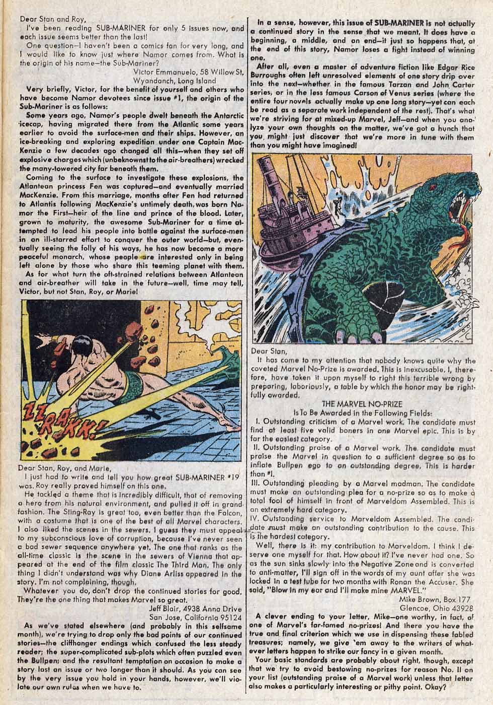Read online The Sub-Mariner comic -  Issue #23 - 33