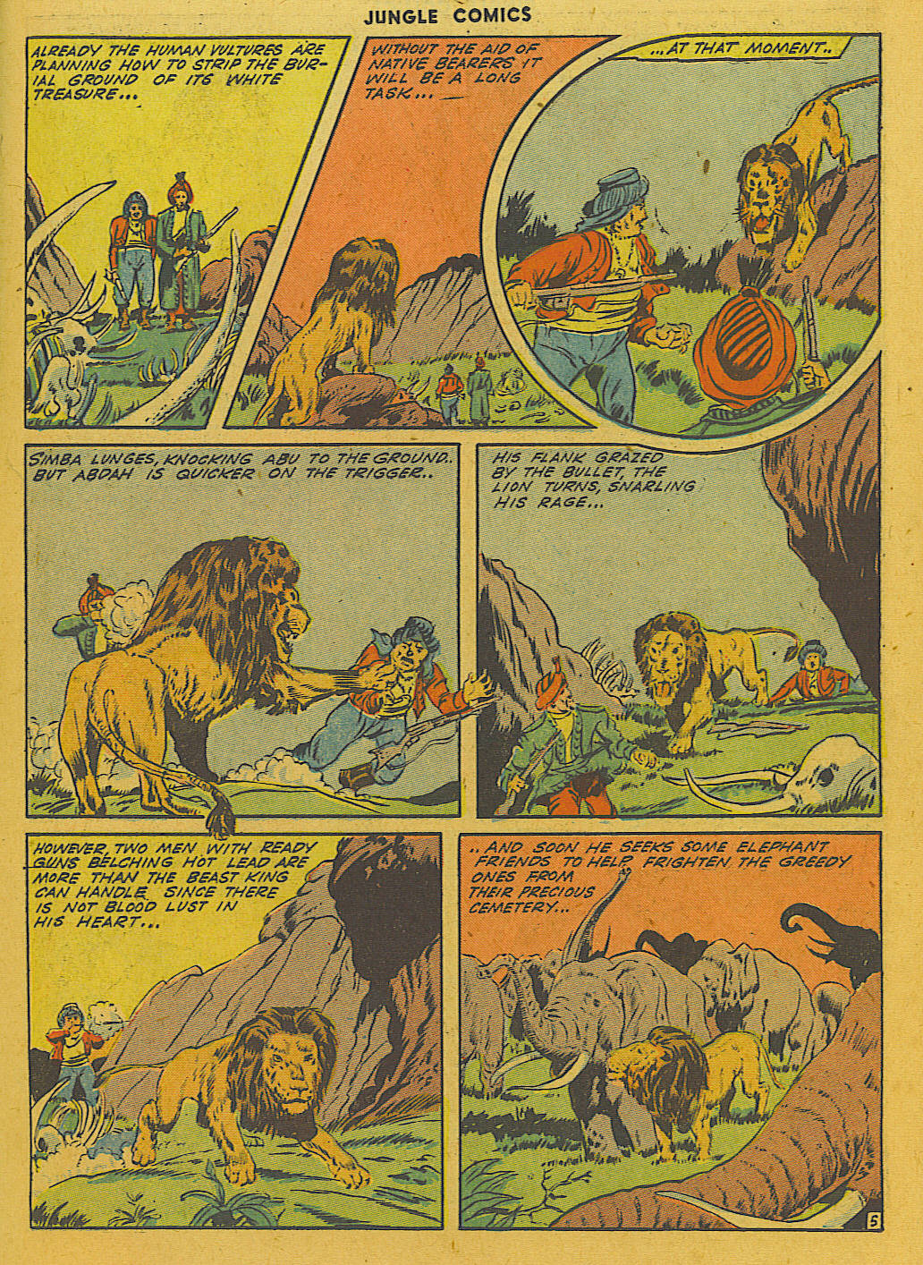 Read online Jungle Comics comic -  Issue #50 - 19
