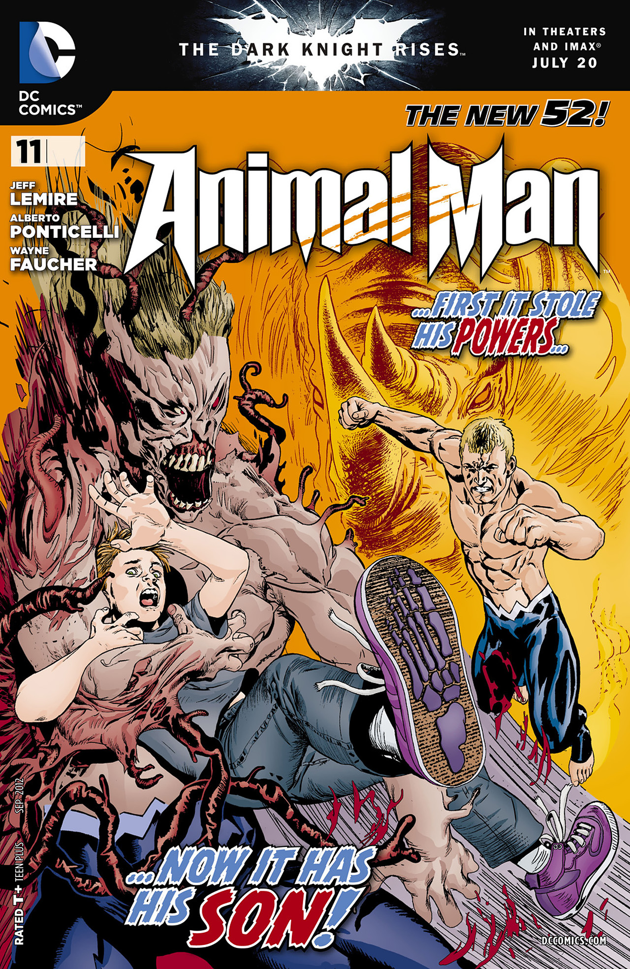 Read online Animal Man (2011) comic -  Issue #11 - 1